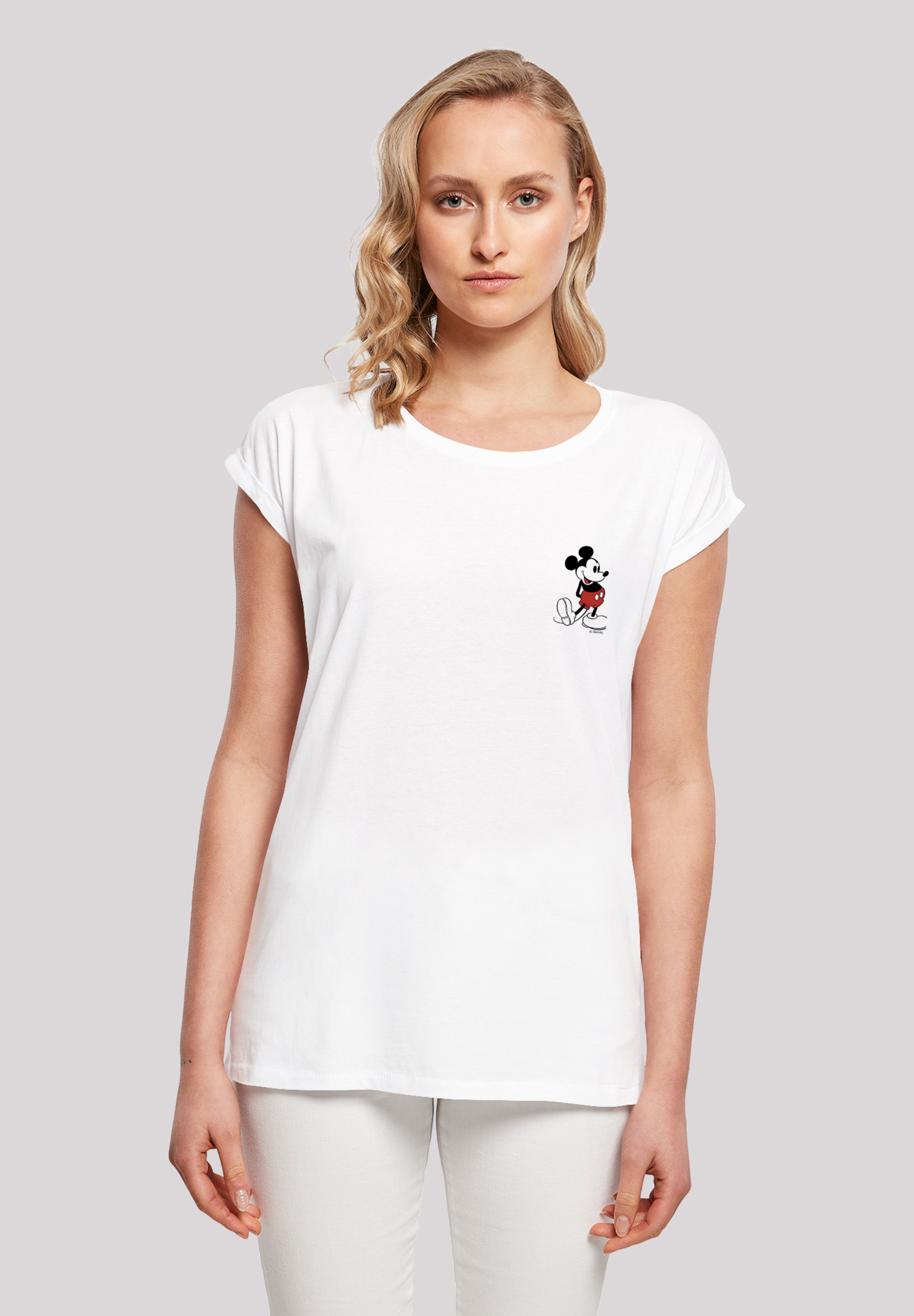 T-Shirt »Mickey Mouse Kickin Retro Pocket«, Print