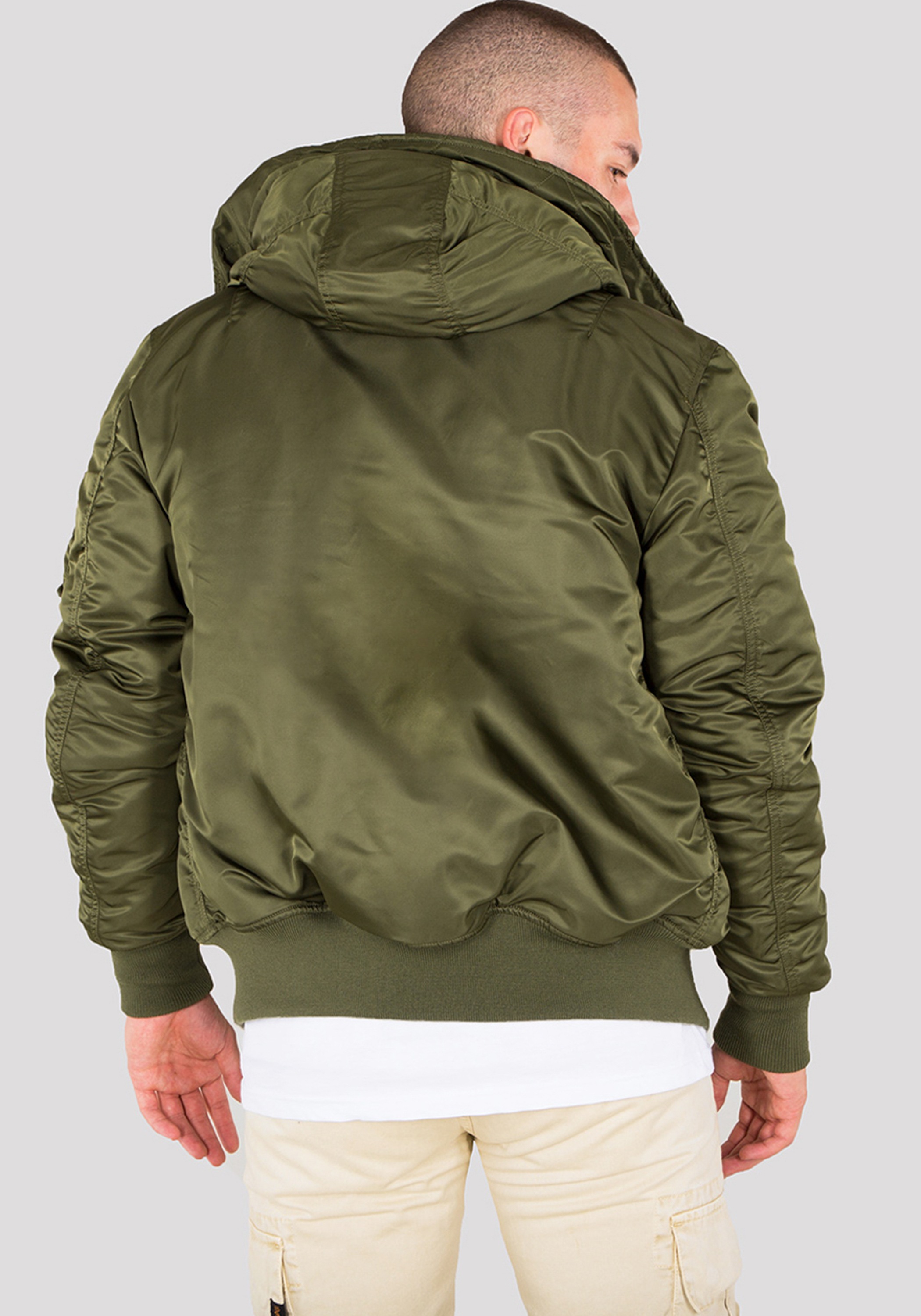 Alpha Industries Bomberjacke »Alpha Industries Men - Bomber Jackets MA-1 Hooded«