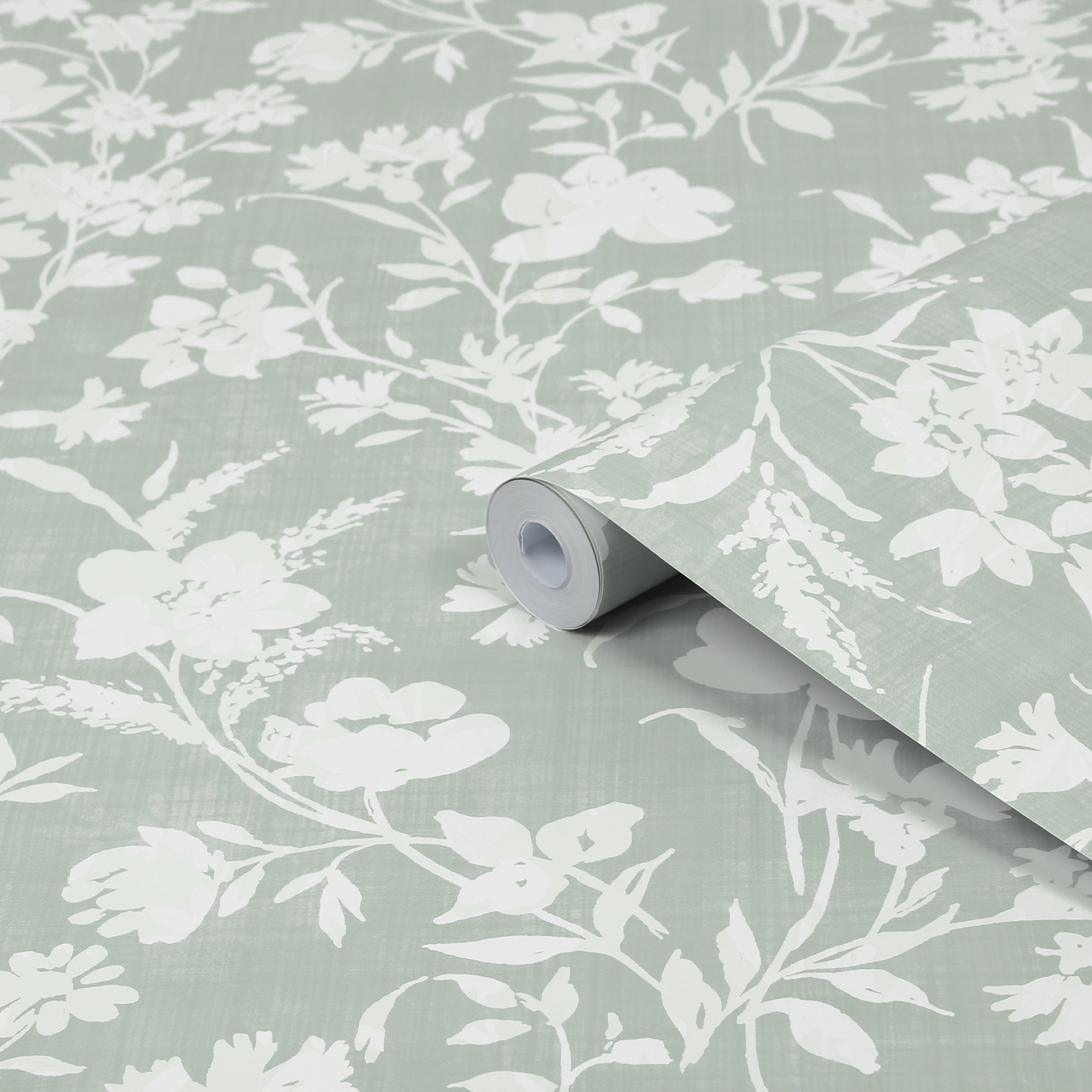 Laura Ashley Vliestapete "Rye" Floral Texturiert 10mx52cm