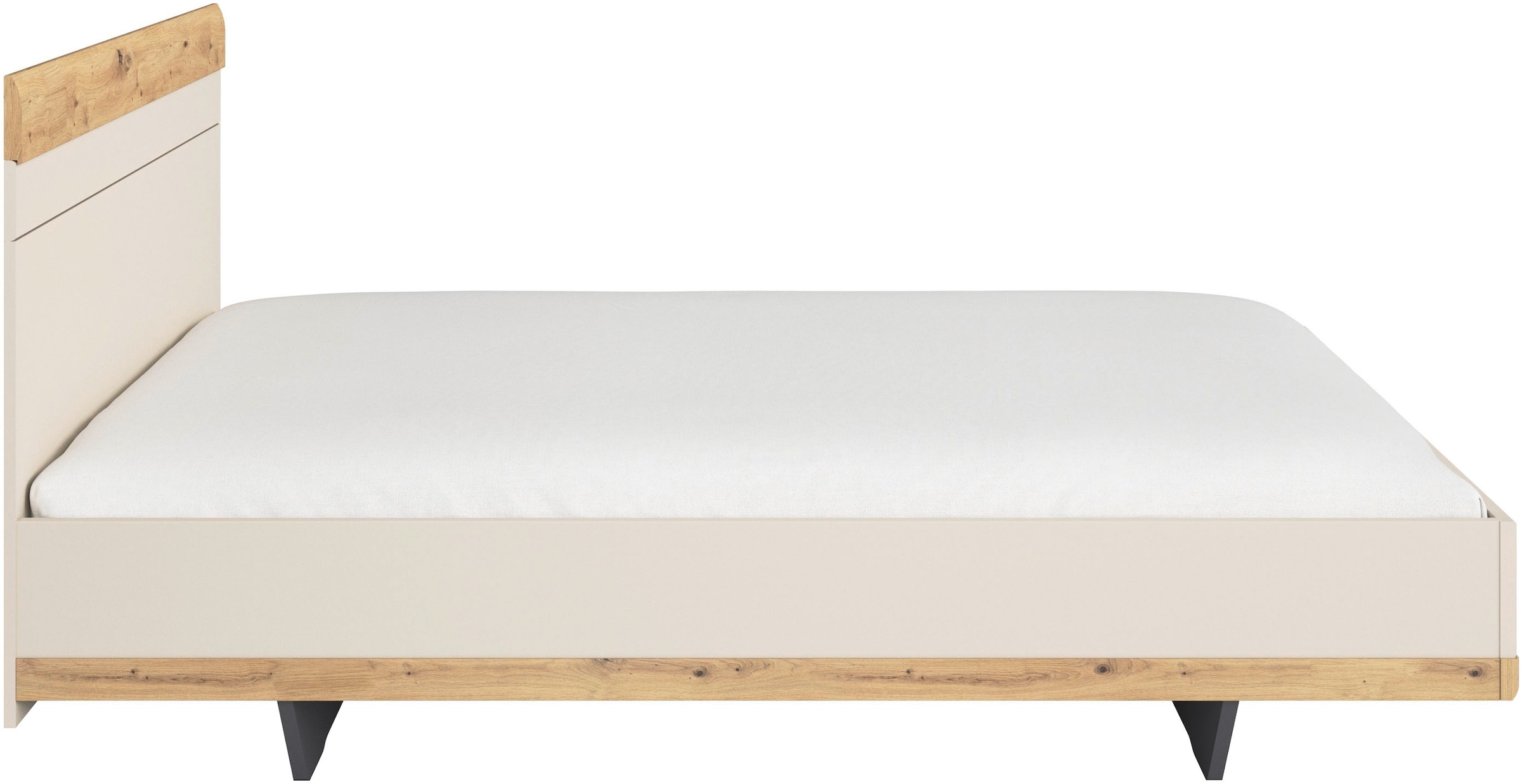 rauch Futonbett »Bett Doppelbett Holzbett SAJO«, mit Farb-Absetzungen in komfortabler Sitzhöhe MADE IN GERMANY
