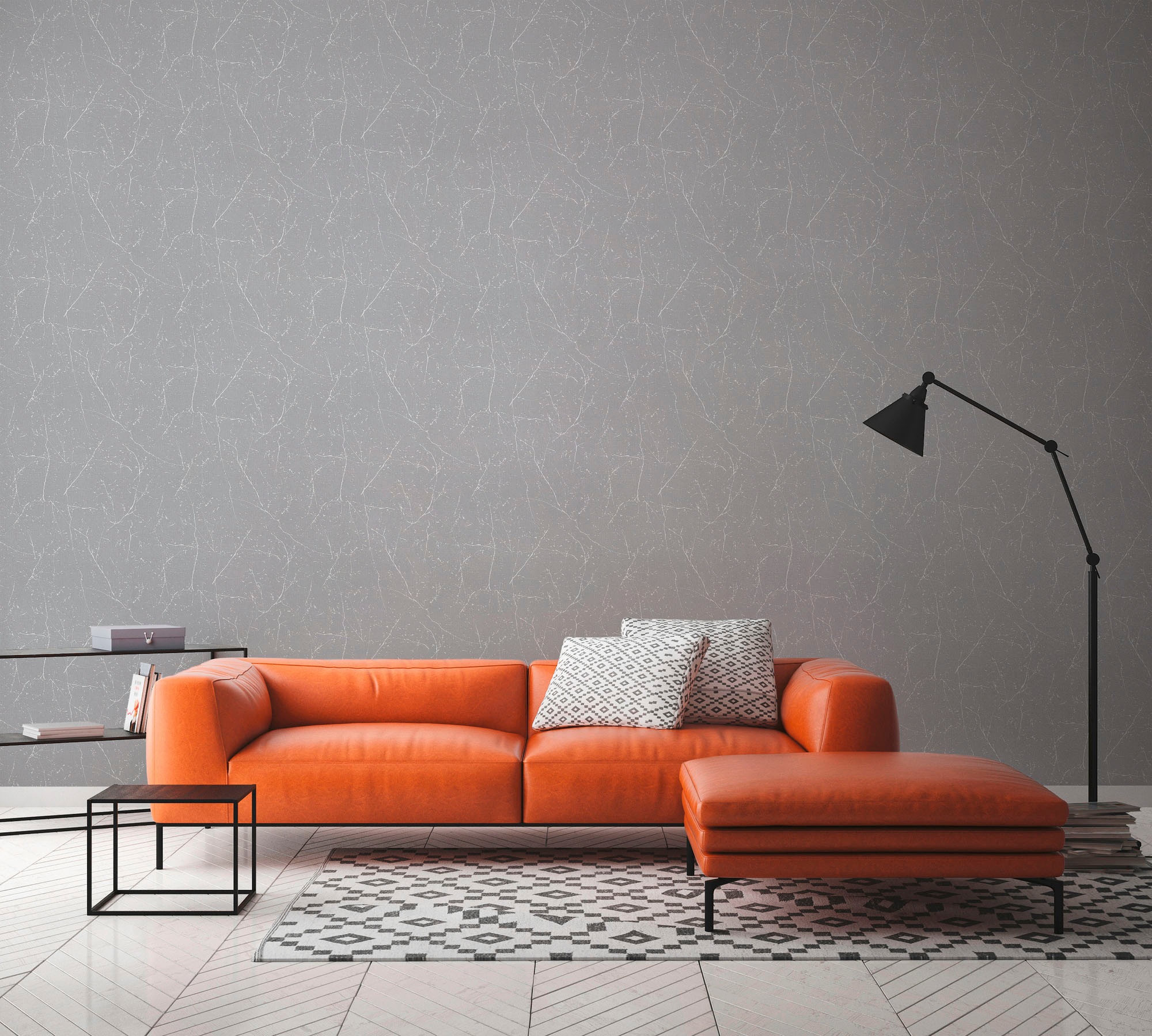 A.S. Création Vliestapete »Terra Tapete Äste«, matt-gemustert-neutral, Natur-Tapete Landhaus Floral Tapeten Wohnzimmer Schlafzimmer Küche
