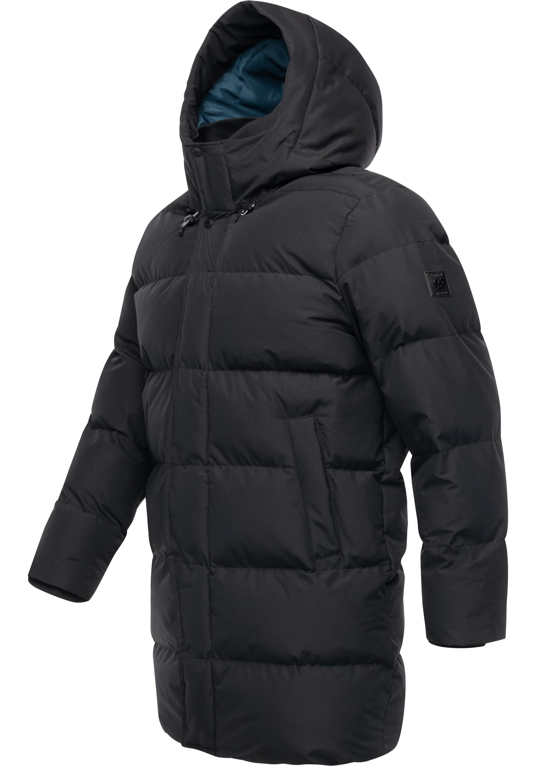 Ragwear Wintermantel "Nortday" Wasserdichter Winter Steppmantel mit Kapuze günstig online kaufen