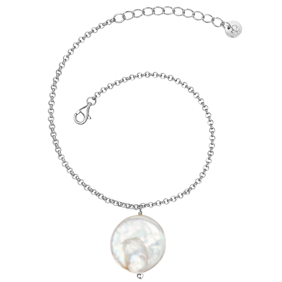 Damen Gliederarmband "GSM1574", Silber 925 (Sterlingsilber)silber, GLANZSTÜCKE MÜNCHEN, Silber 925 (Sterlingsilber), Armbänder, aus Sterling silber