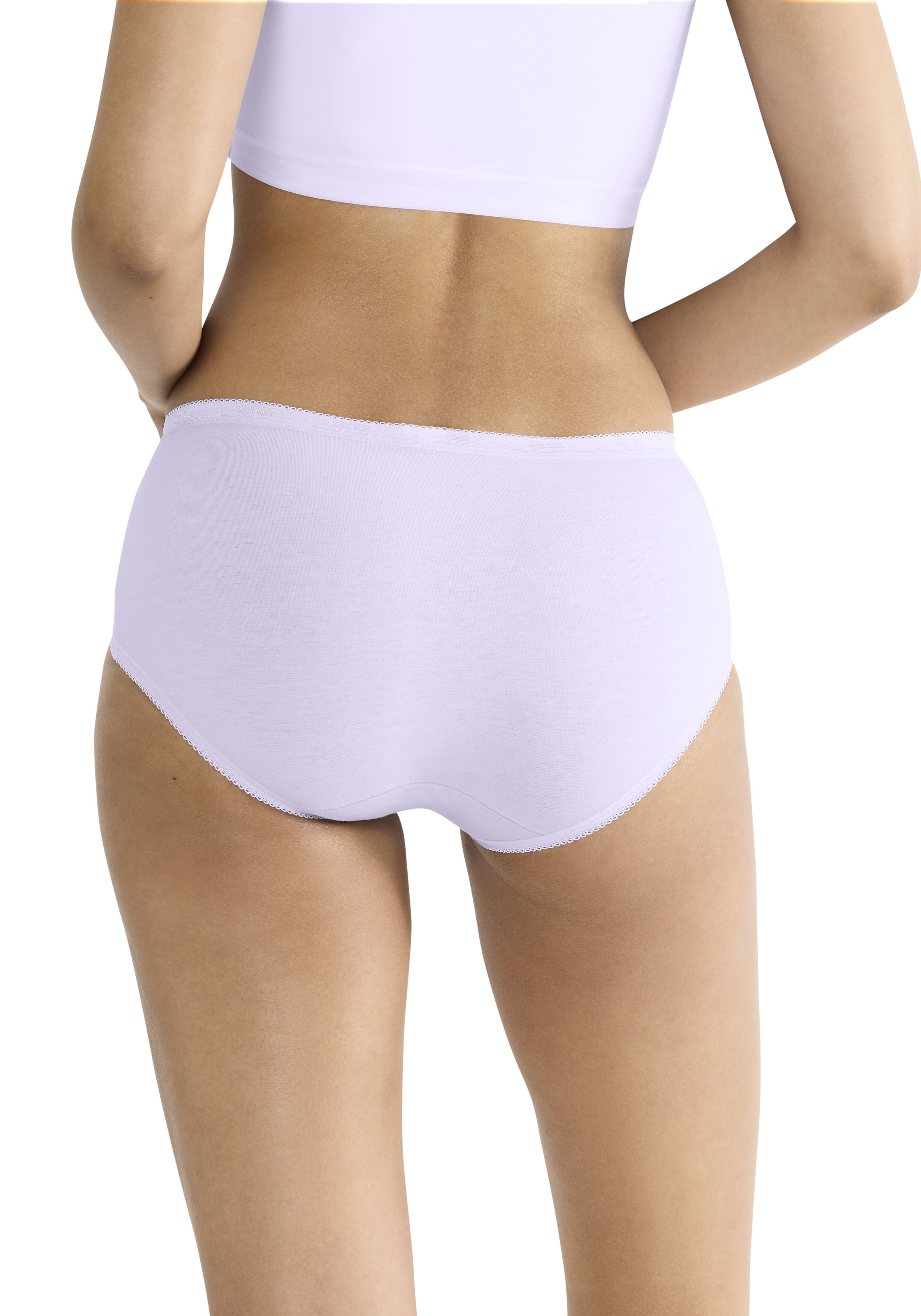Thumbnail - sloggi Minislip "Basic+" 3er Pack, Baumwollmix, klassischer Stil, mittelhoher Bund, Softnähte