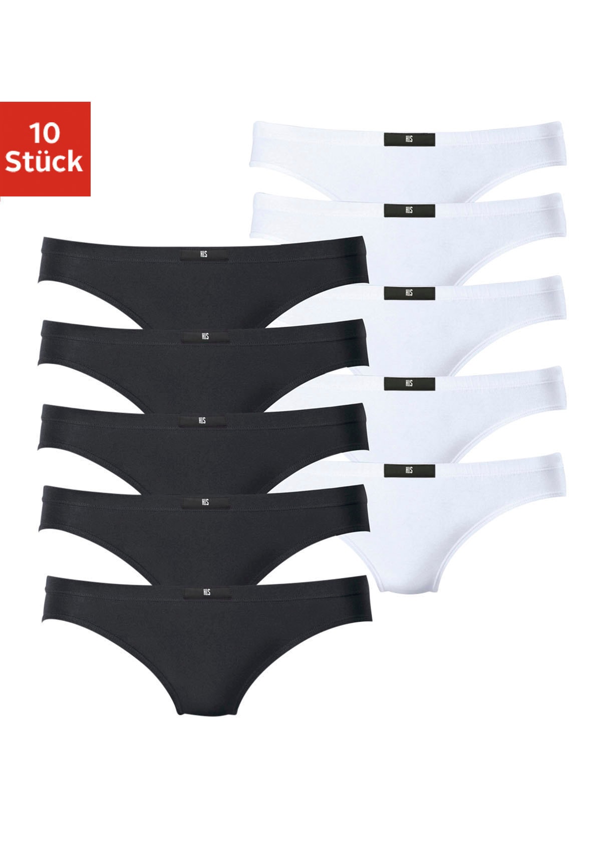 H.I.S 10er-Pack, aus elastischer Baumwoll-Qualität