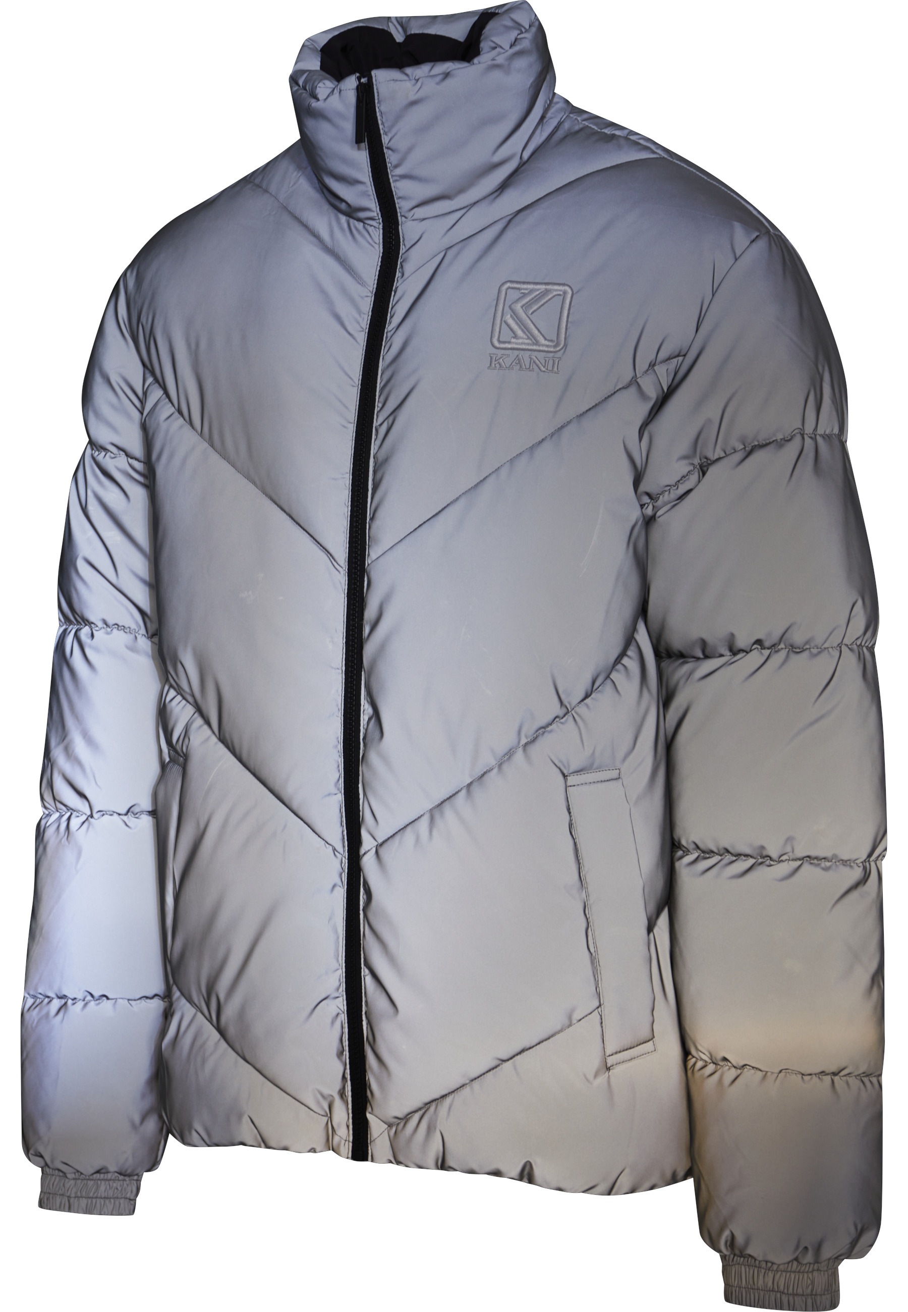 Karl Kani Winterjacke »Karl Kani Damen KM233-047-1 KK Og Puffer Jacket« 1 Stk. tlg. ohne Kapuze
