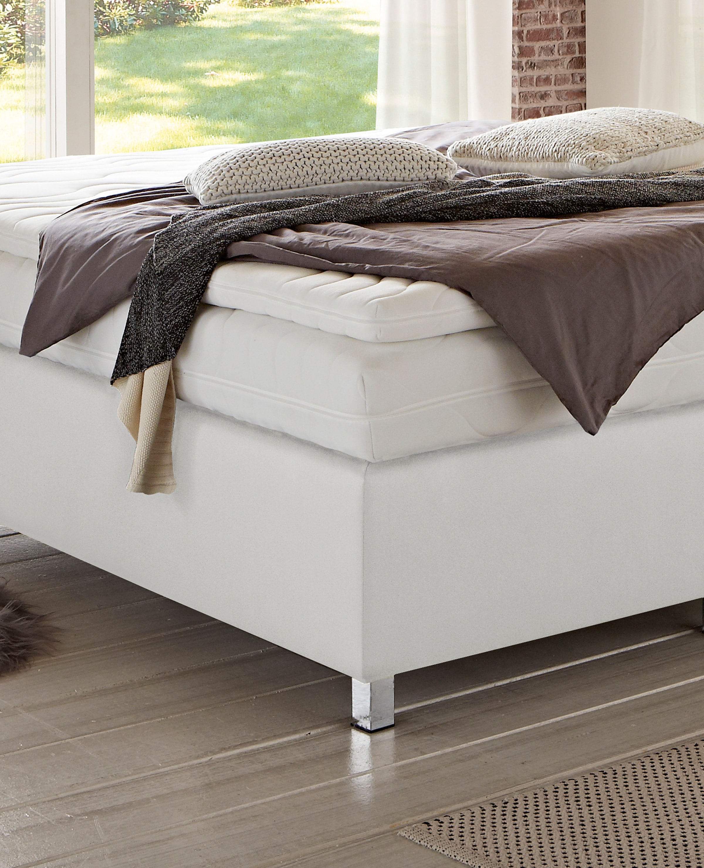 Westfalia Schlafkomfort Boxspringbett "London in den Breiten 160x200, 180x2 günstig online kaufen