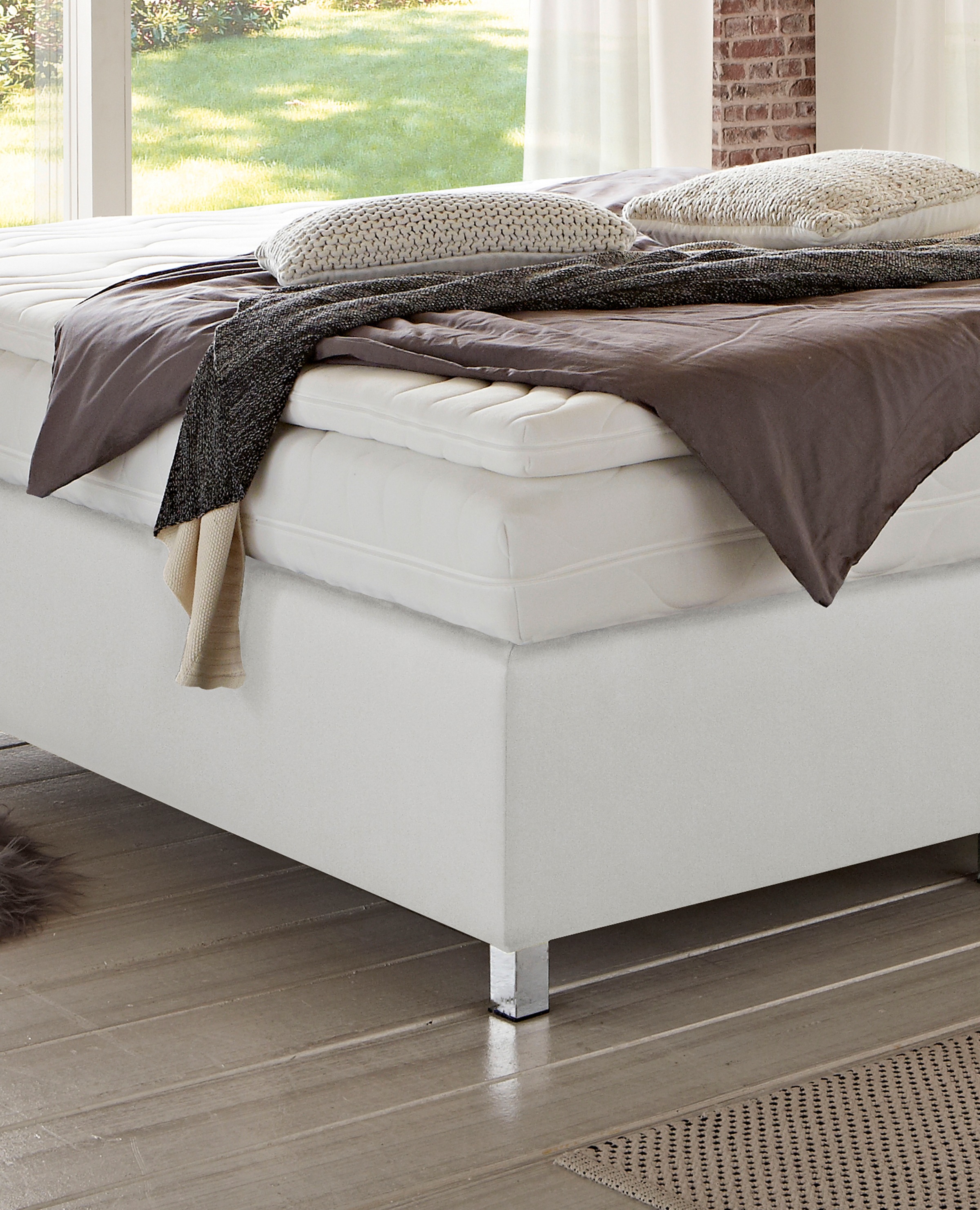 Westfalia Schlafkomfort Boxspringbett "London" praktisch bei Dachschrägen, günstig online kaufen