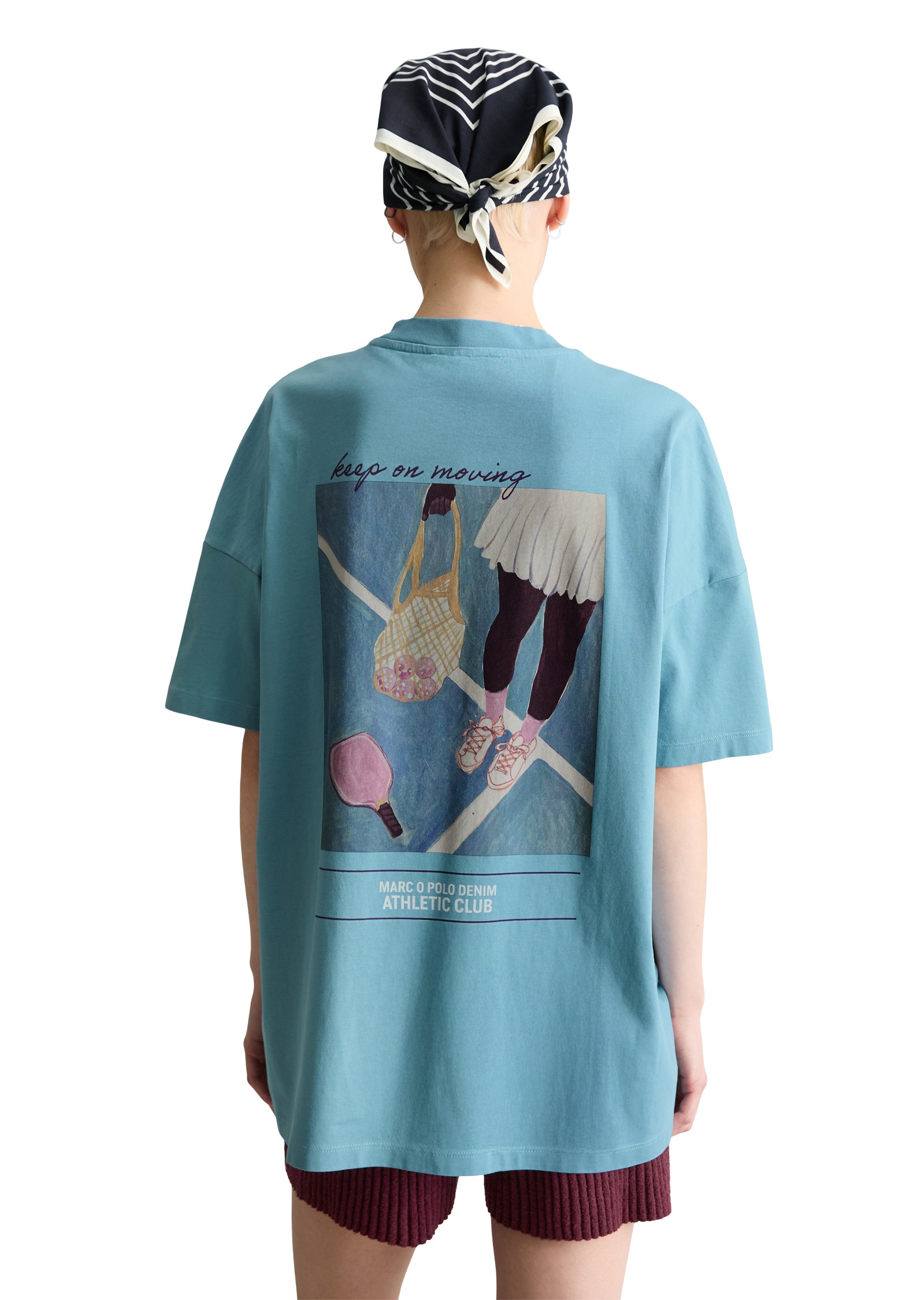 Marc O'Polo DENIM T-Shirt »aus Heavy Jersey«