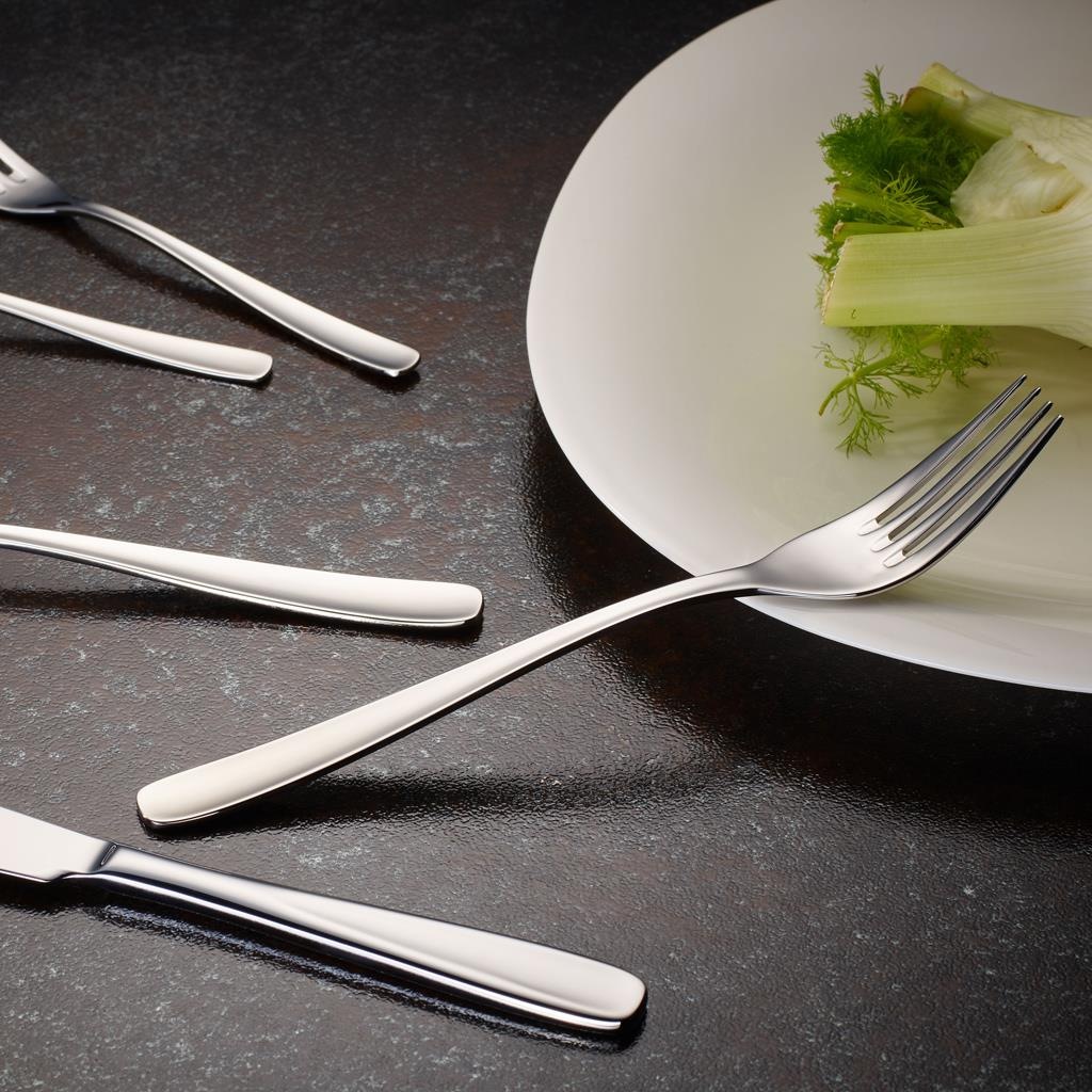 Villeroy & Boch Besteck-Set »Tafelbesteck Liam 180er Set silber« Spülmaschinengeeignet, Spülmaschinenfest