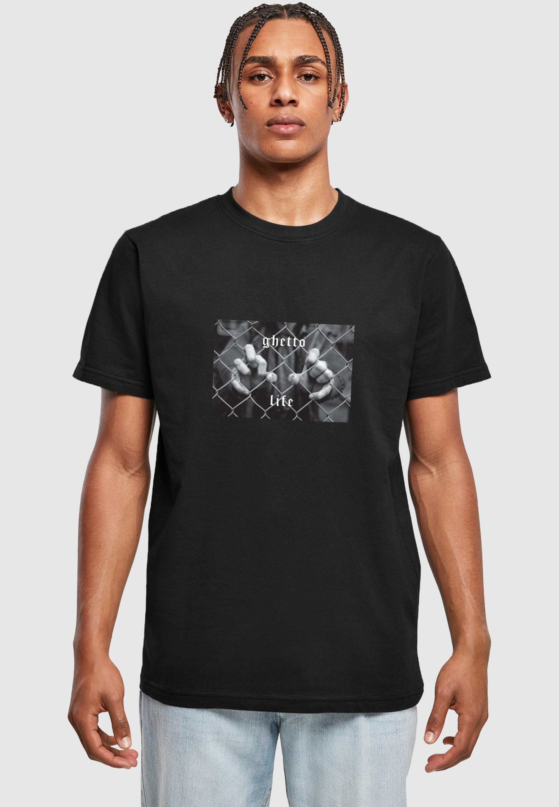 MisterTee T-Shirt »MisterTee Ghetto Life Tee«, (1 tlg.)