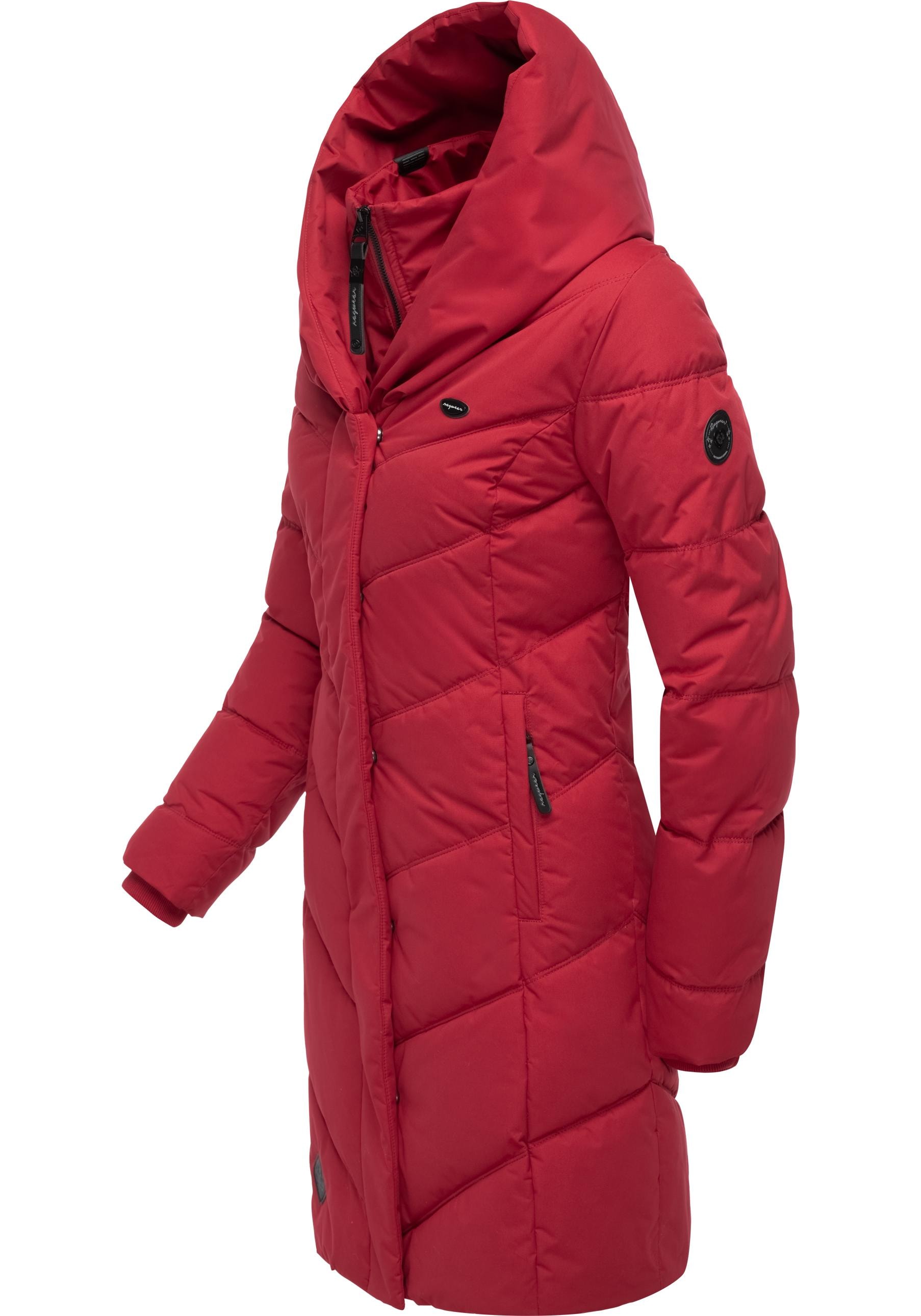Ragwear Steppmantel »Natalka« stylischer, gesteppter Winterparka mit gefütterter Kapuze
