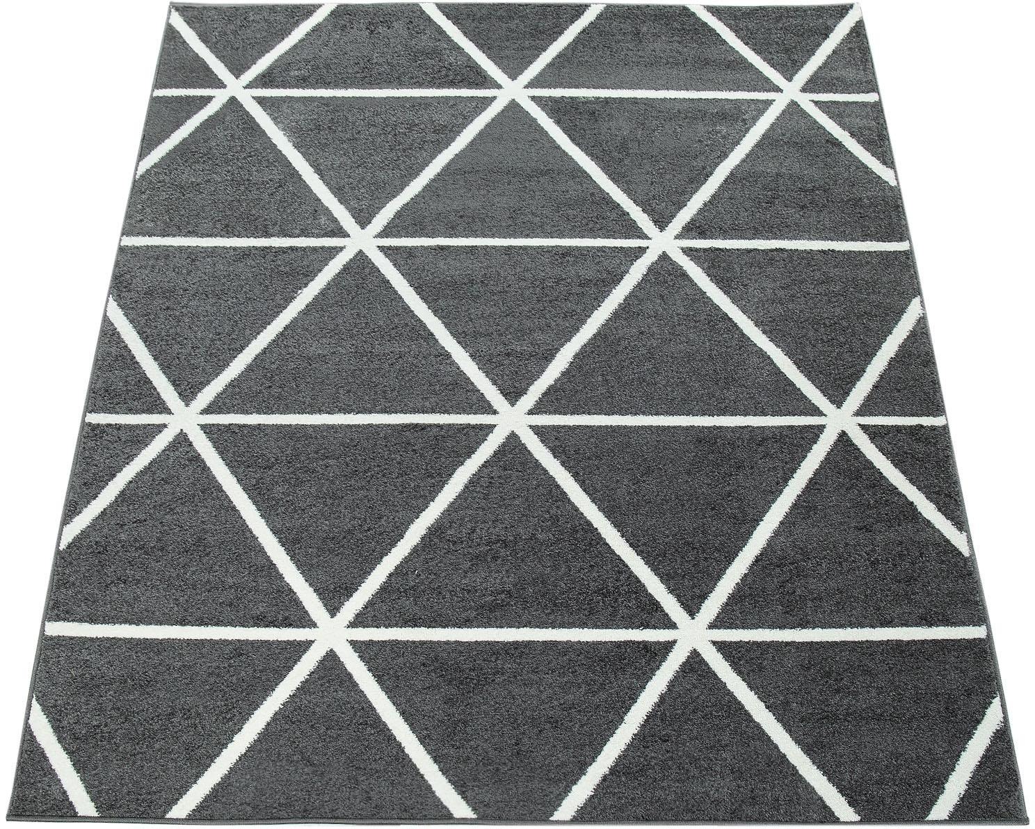 Paco Home Teppich "Stella 401" rechteckig 16 mm Höhe Kurzflor, Pastellfarbe günstig online kaufen