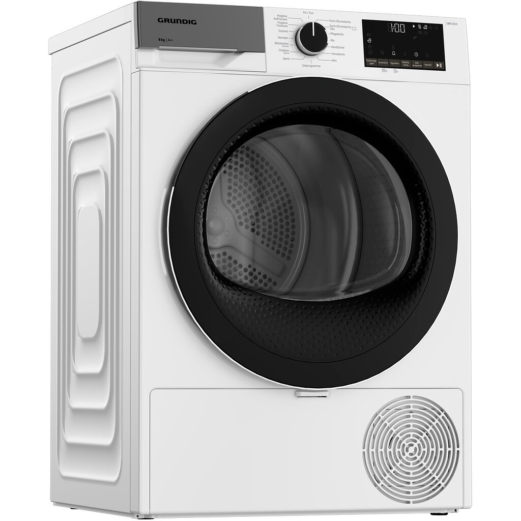 Grundig Wärmepumpentrockner »GT55823F6«, 8 kg