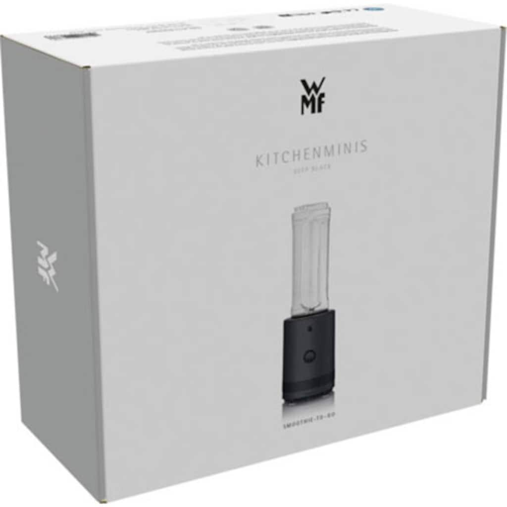 WMF Standmixer »KÜCHENminis Smoothie-to-go Deep Black«, 300 W