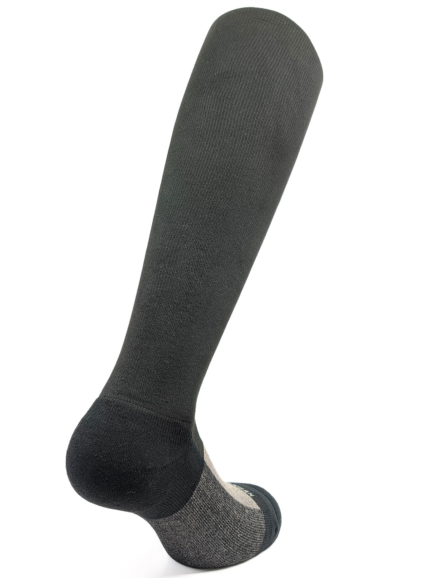 Damen Kompressionsstrümpfe, 3, schwarz, 43% Polyamid, 36% Baumwolle, 13% Elasthan, 4% Kaschmir, 4% metallisierte Fasern, Socken
