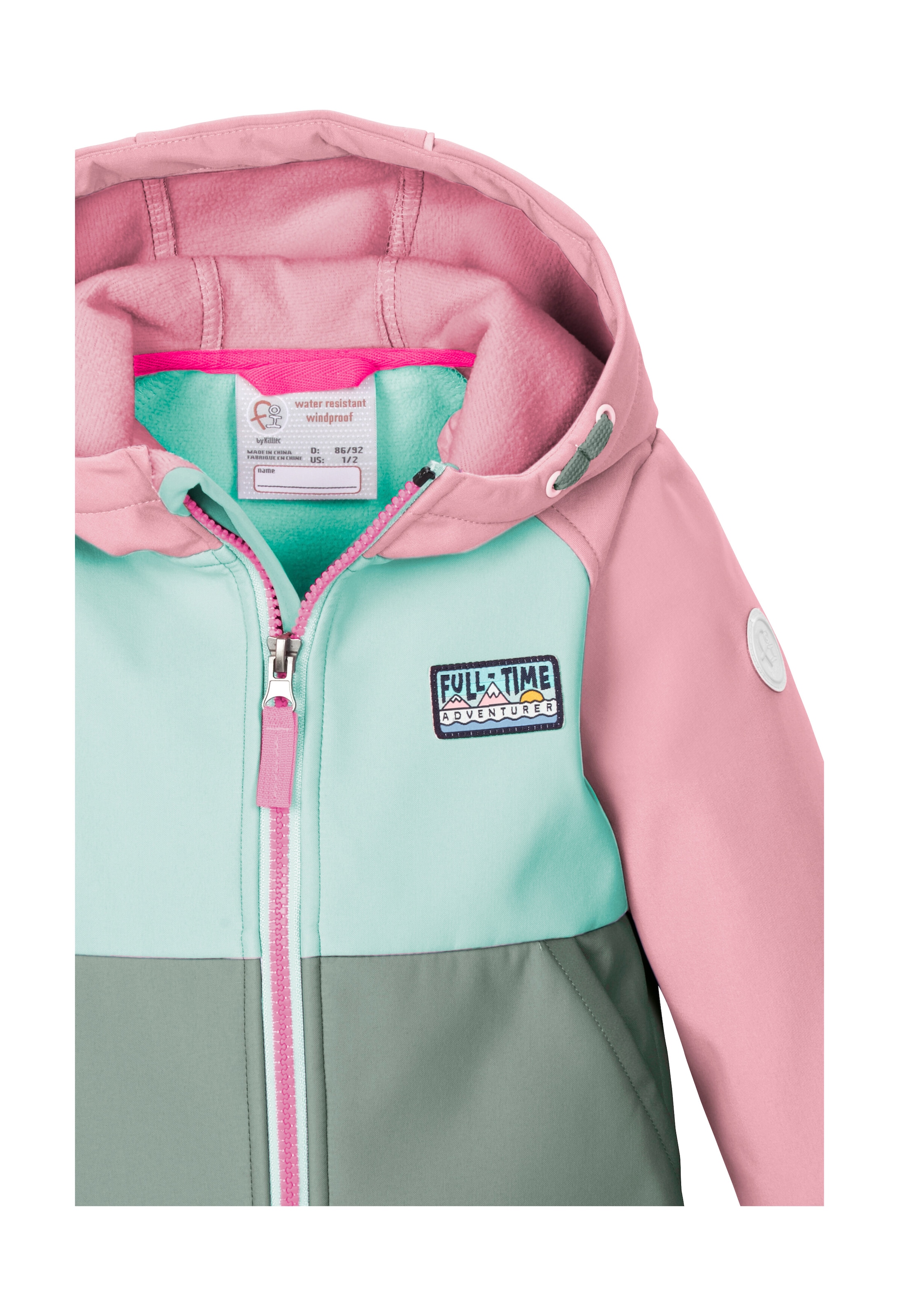 first instinct by killtec Softshelljacke »FIOS 13 MNS SFTSHLL JCKT«, Softshelljacke: wasserabweisend, winddicht, PFAS-frei imprägniert