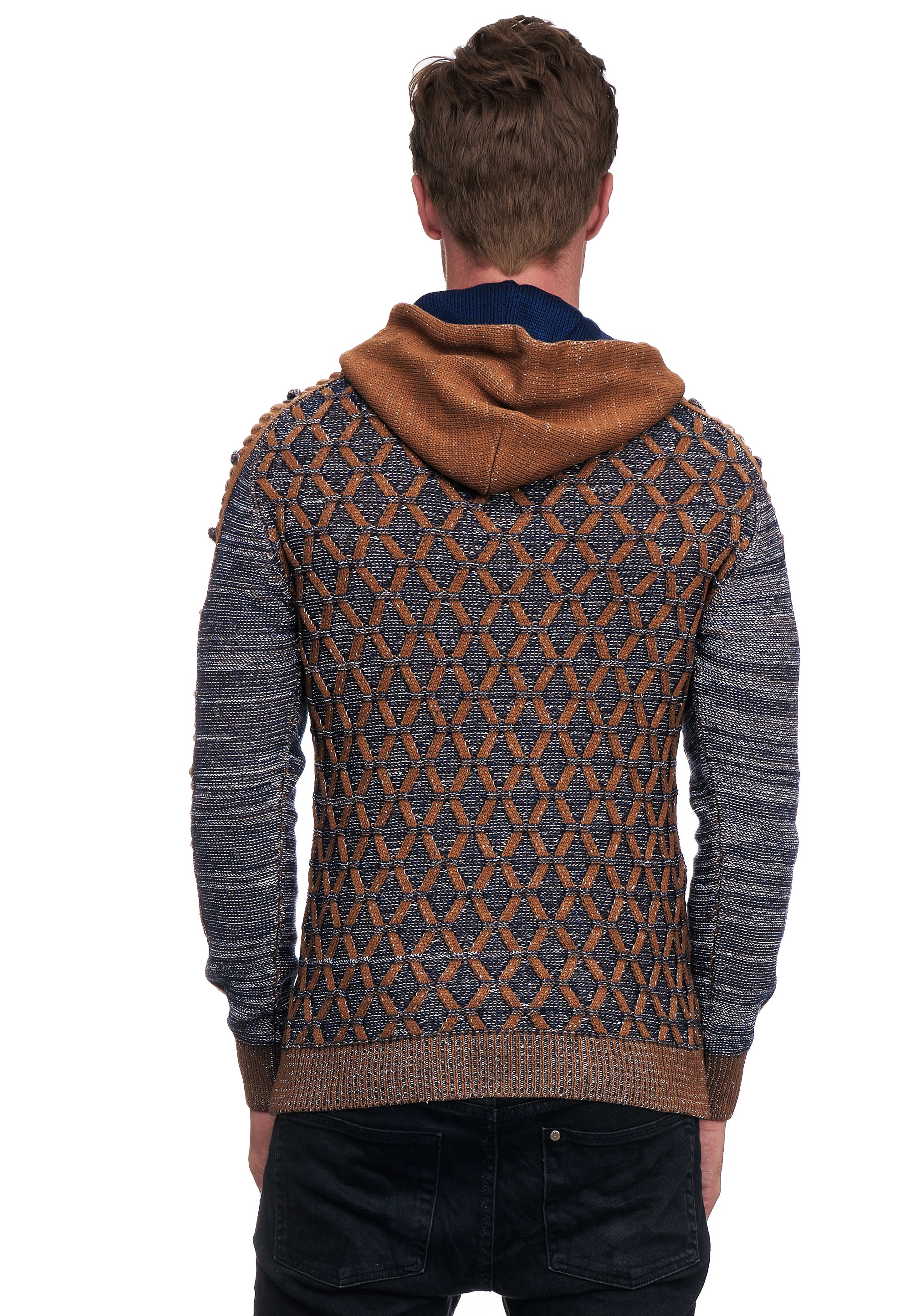 Rusty Neal Kapuzensweatshirt, in ausgefallenem Design