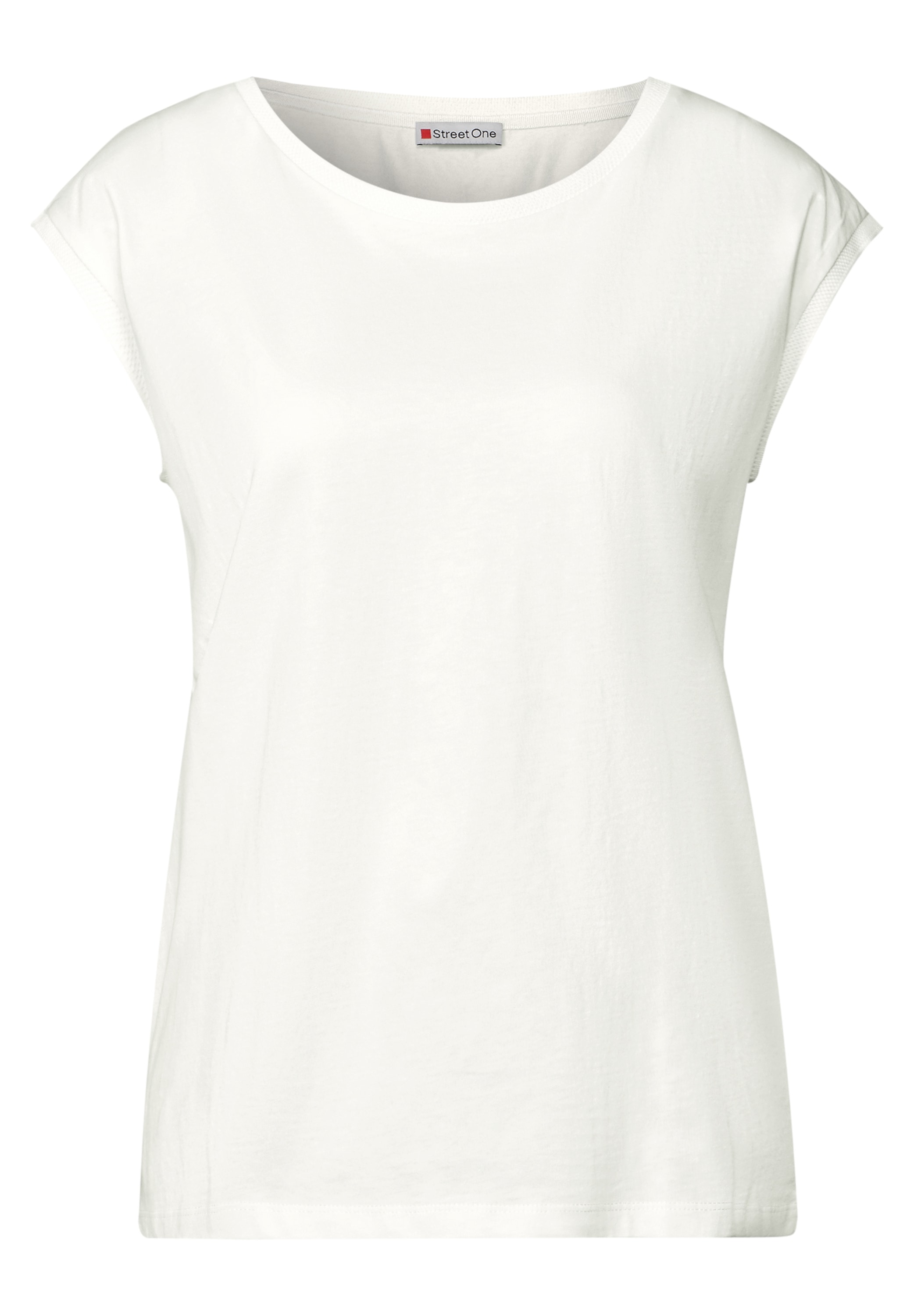 STREET ONE T-Shirt, aus reiner Baumwolle