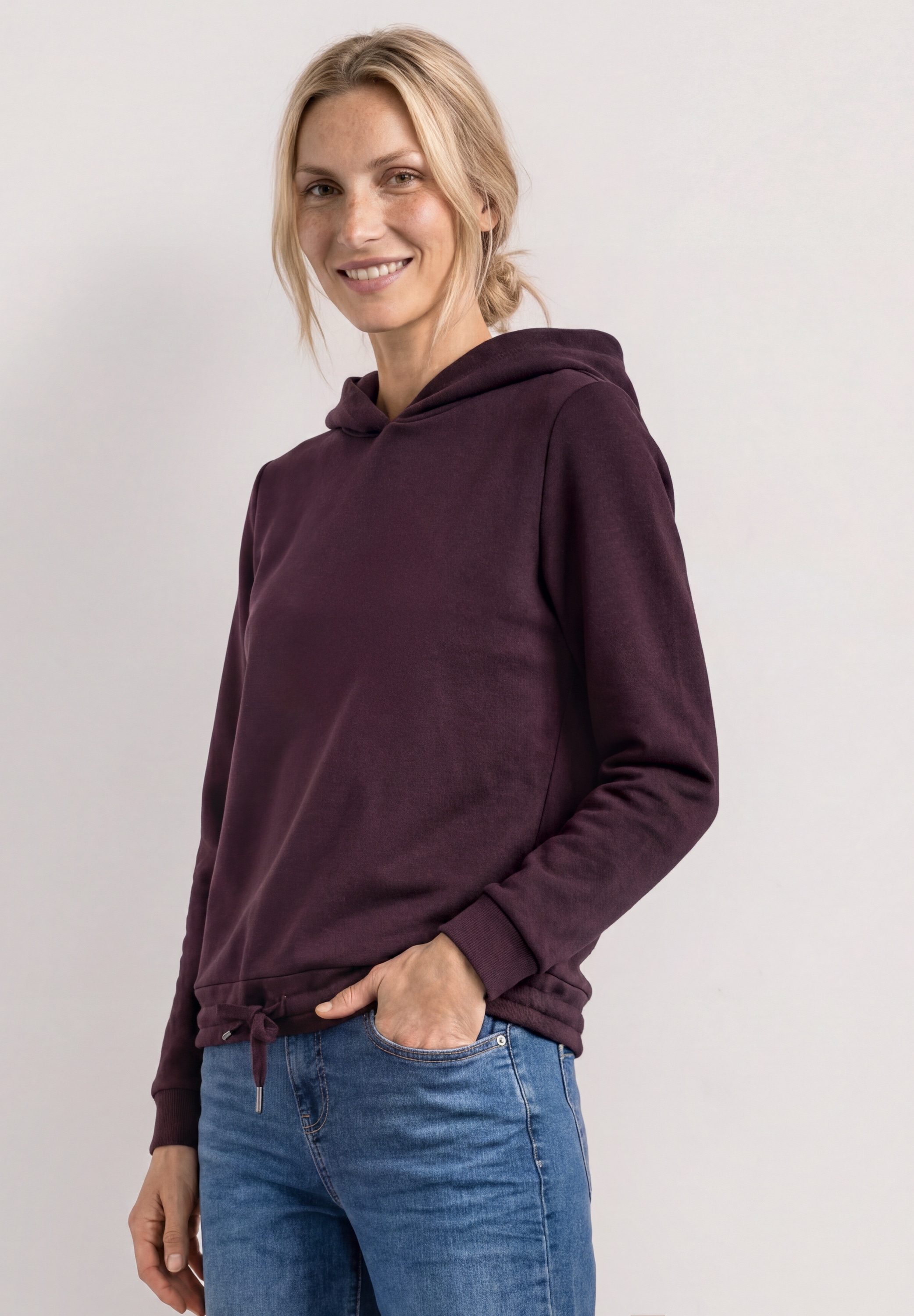 STREET ONE Sweatshirt, mit Kapuze