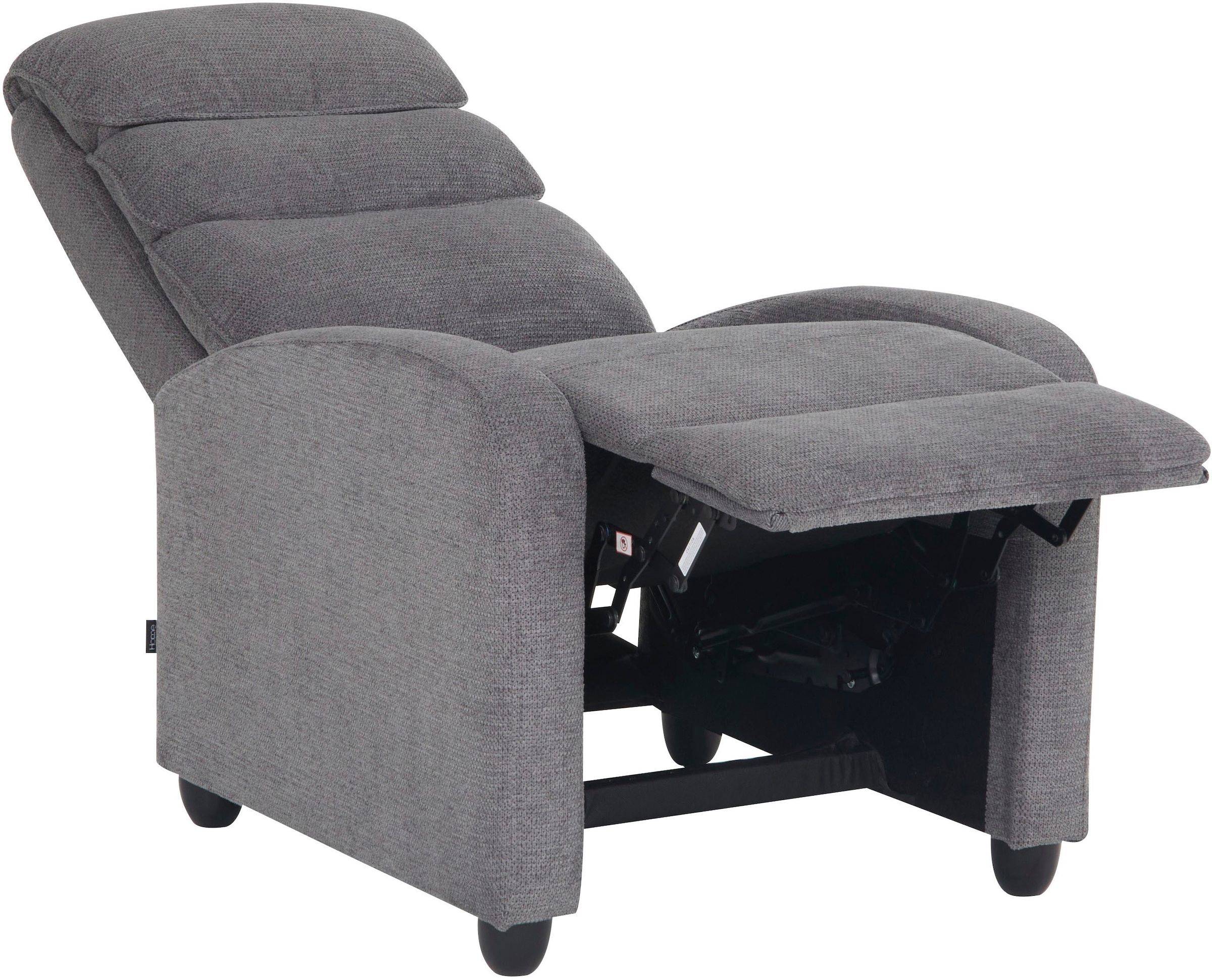 Home affaire Relaxsessel »BERVILLE, TV-Sessel, Ruhesesel mit Schlaffunktion, Webstoff«, Liegesessel mit manueller Relaxfunktion
