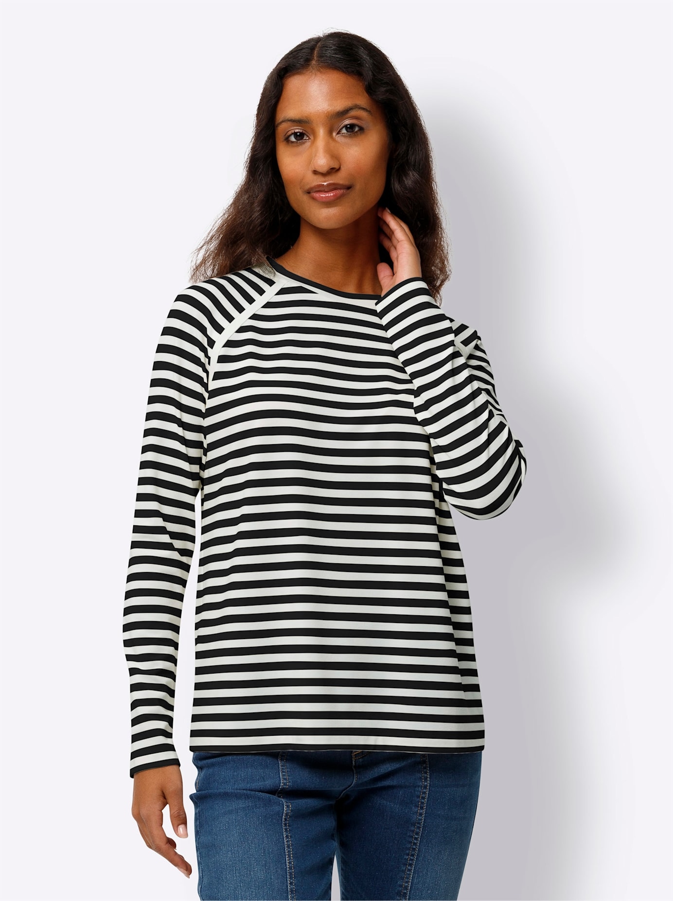 heine Langarmshirt "Langarm-Shirt", 1 Stk. günstig online kaufen