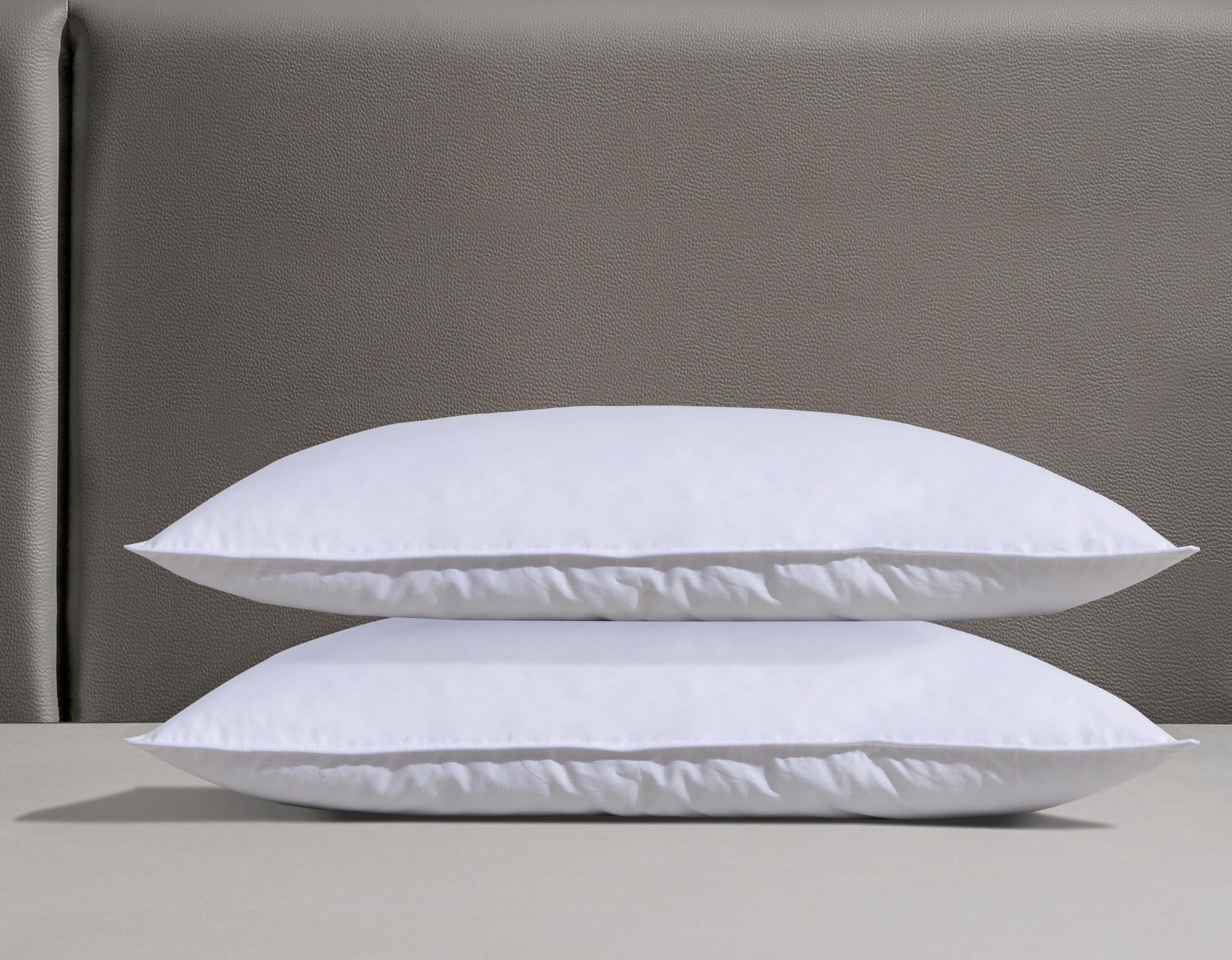 RIBECO Federkissen "Kopfkissen-Set Laram, Kissen mit Daunenanteil, in 40x80 günstig online kaufen