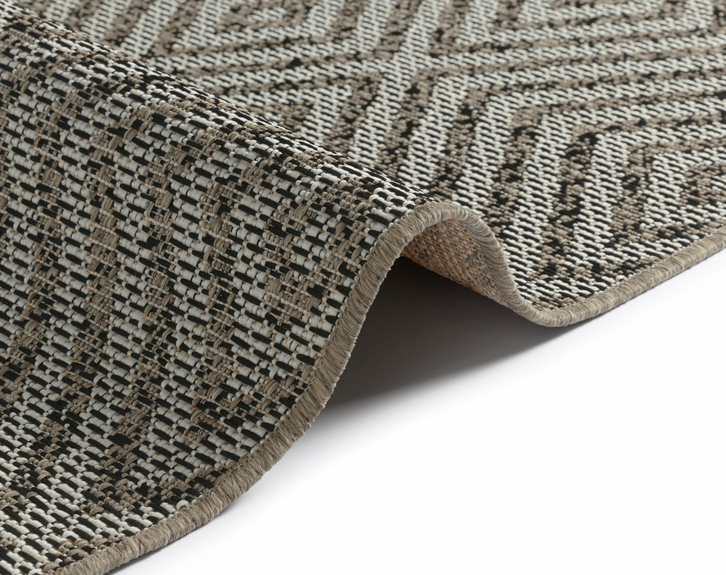 freundin Home Collection Läufer »Sea«, rechteckig, 4 mm Höhe, In-und Outdoor geeignet, Strapazierfähig und pflegeleicht, Flachgewebe