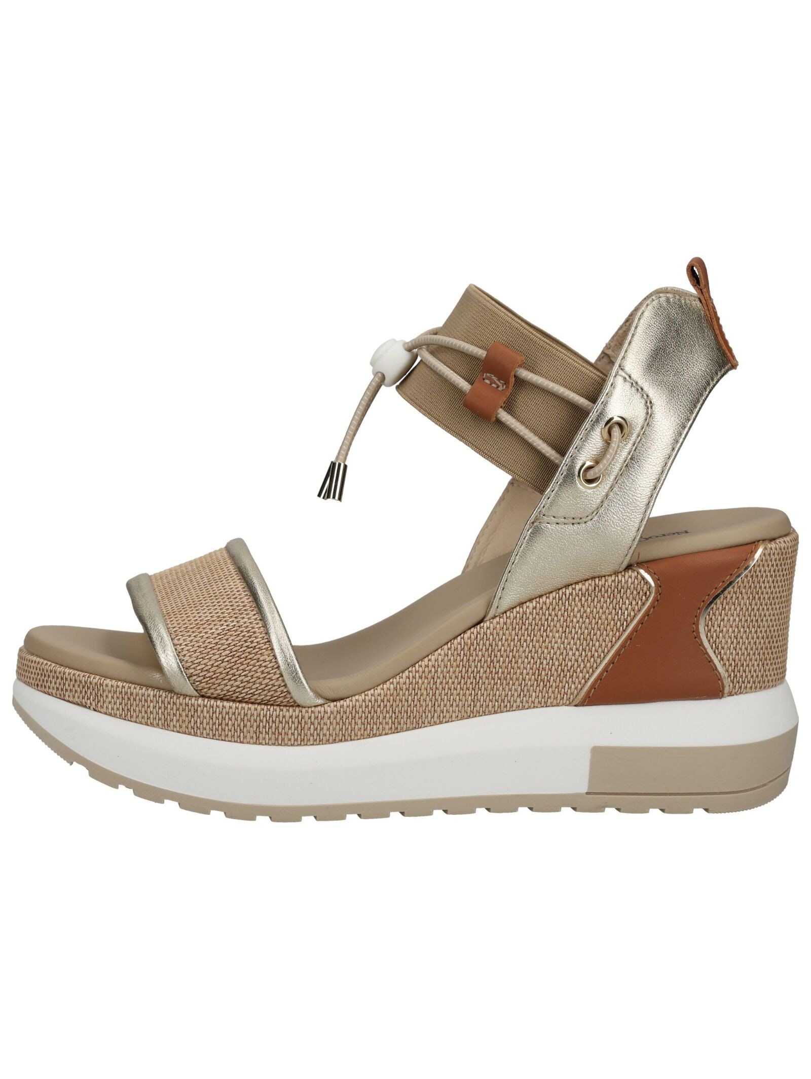 Nero Giardini Keilsandalette »Nero Giardini Sandalen Leder/Textil«