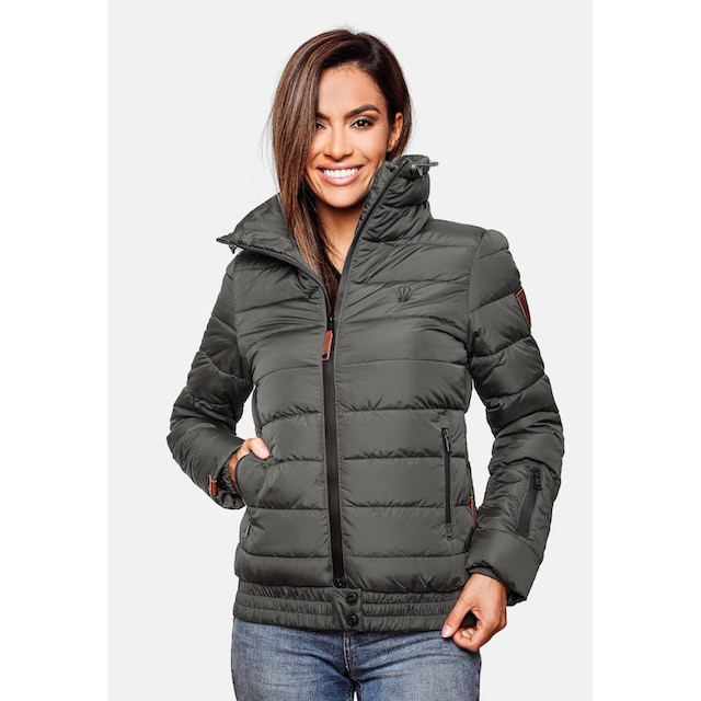 Marikoo Steppjacke »Poison«, ohne Kapuze, stylische Damen Winterjacke mit  hohem Kragen für bestellen | BAUR