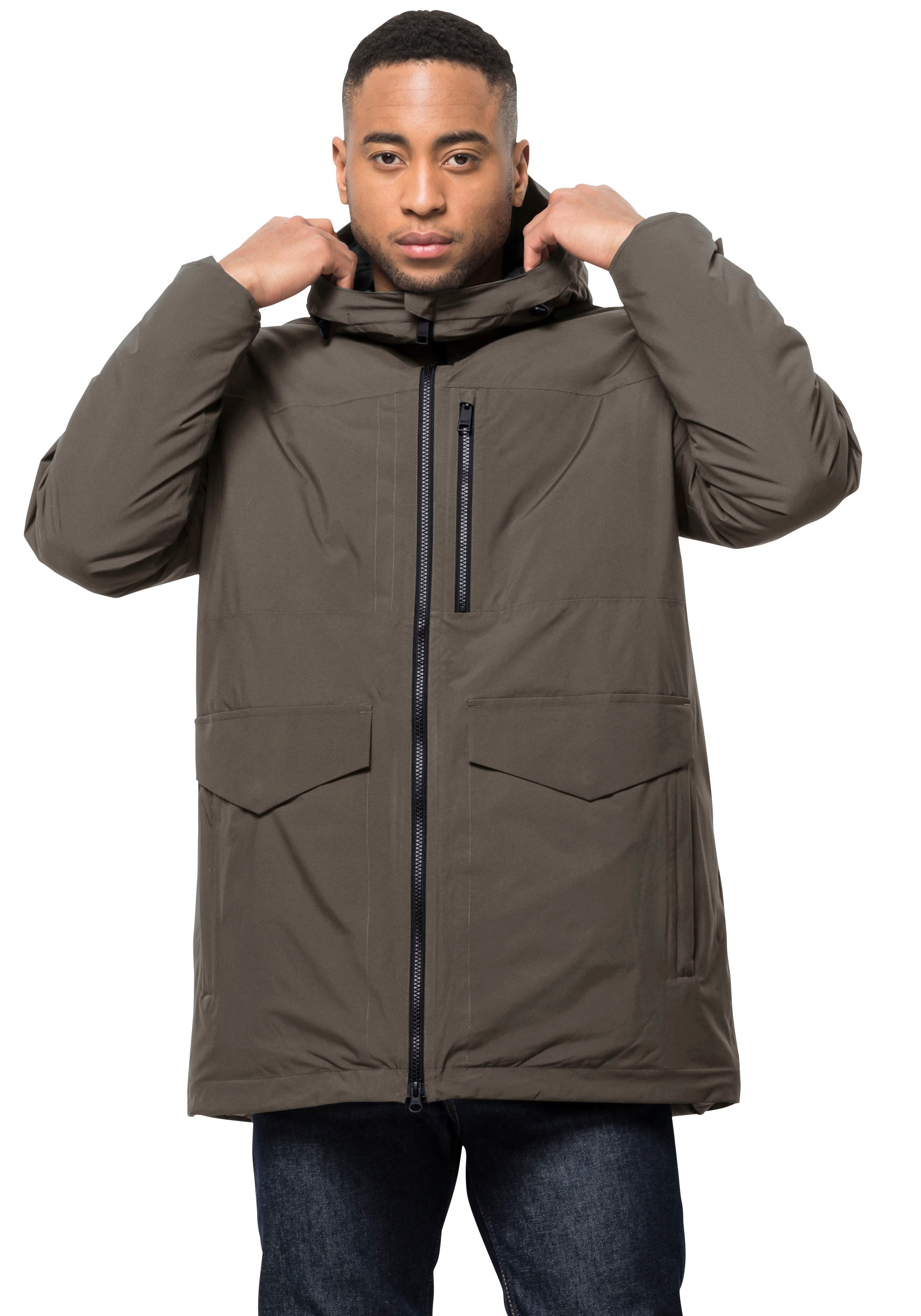 Jack Wolfskin Funktionsparka "KOENIGSBAU", mit Kapuze, Wärmend, winddicht, günstig online kaufen