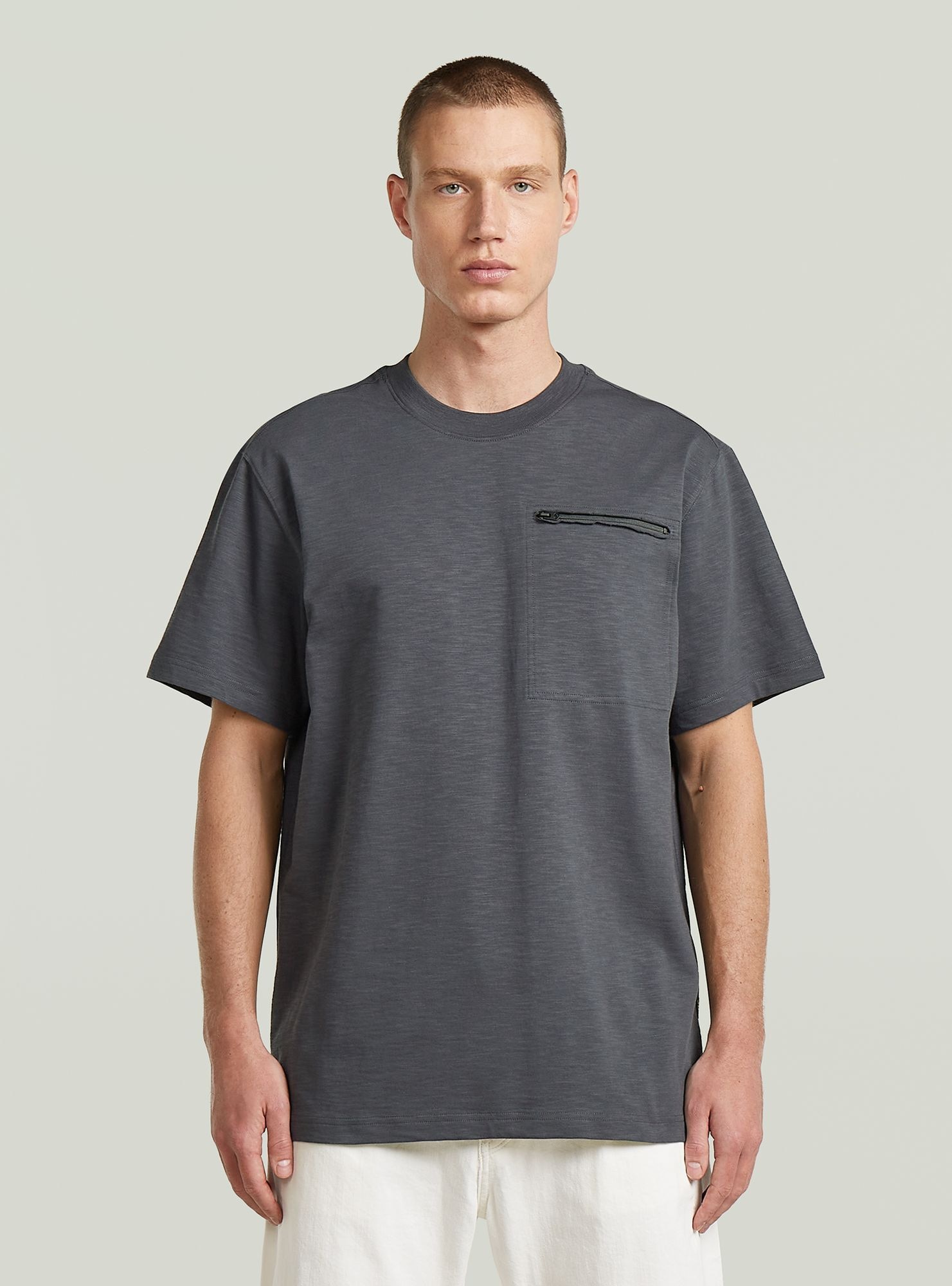 G-STAR T-Shirt »Distressed Zip Pocket T-Shirt«