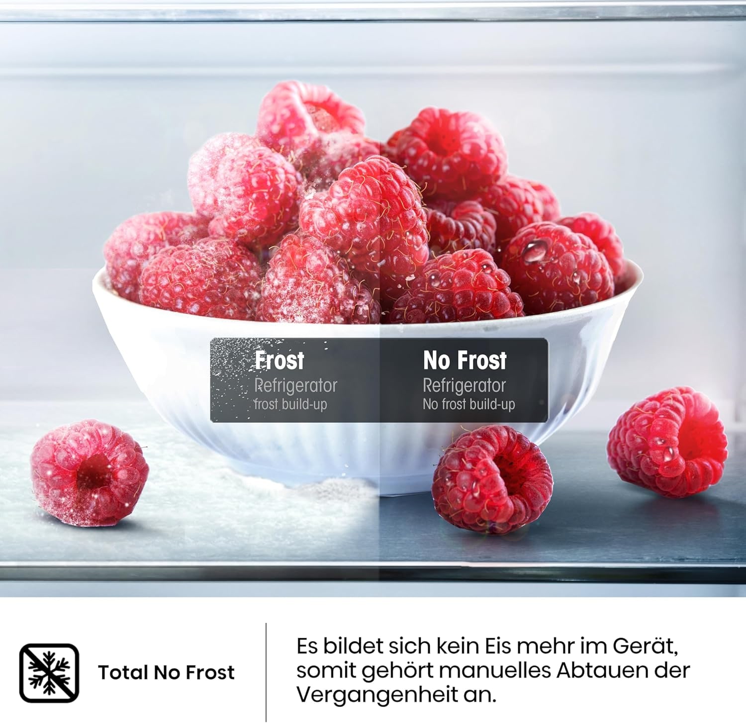 Hisense Gefrierschrank »FV298N4AWE«, 172 cm hoch, 59,5 cm breit, NoFrost - nie wieder abtauen!