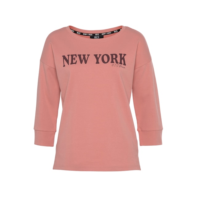 H.I.S 3/4-Arm-Shirt, mit New-York Print vorne für bestellen | BAUR