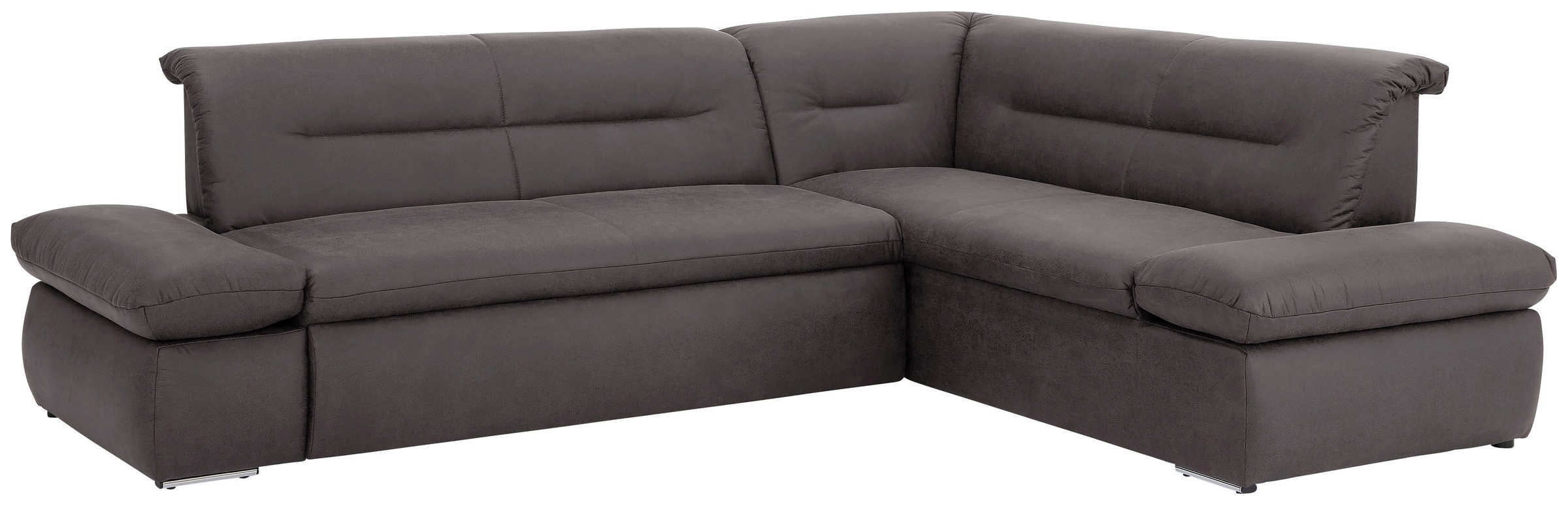 Home affaire Ecksofa "Avesa L-Form" Wahlweise mit Arm- und Bettfunktion, B/ günstig online kaufen