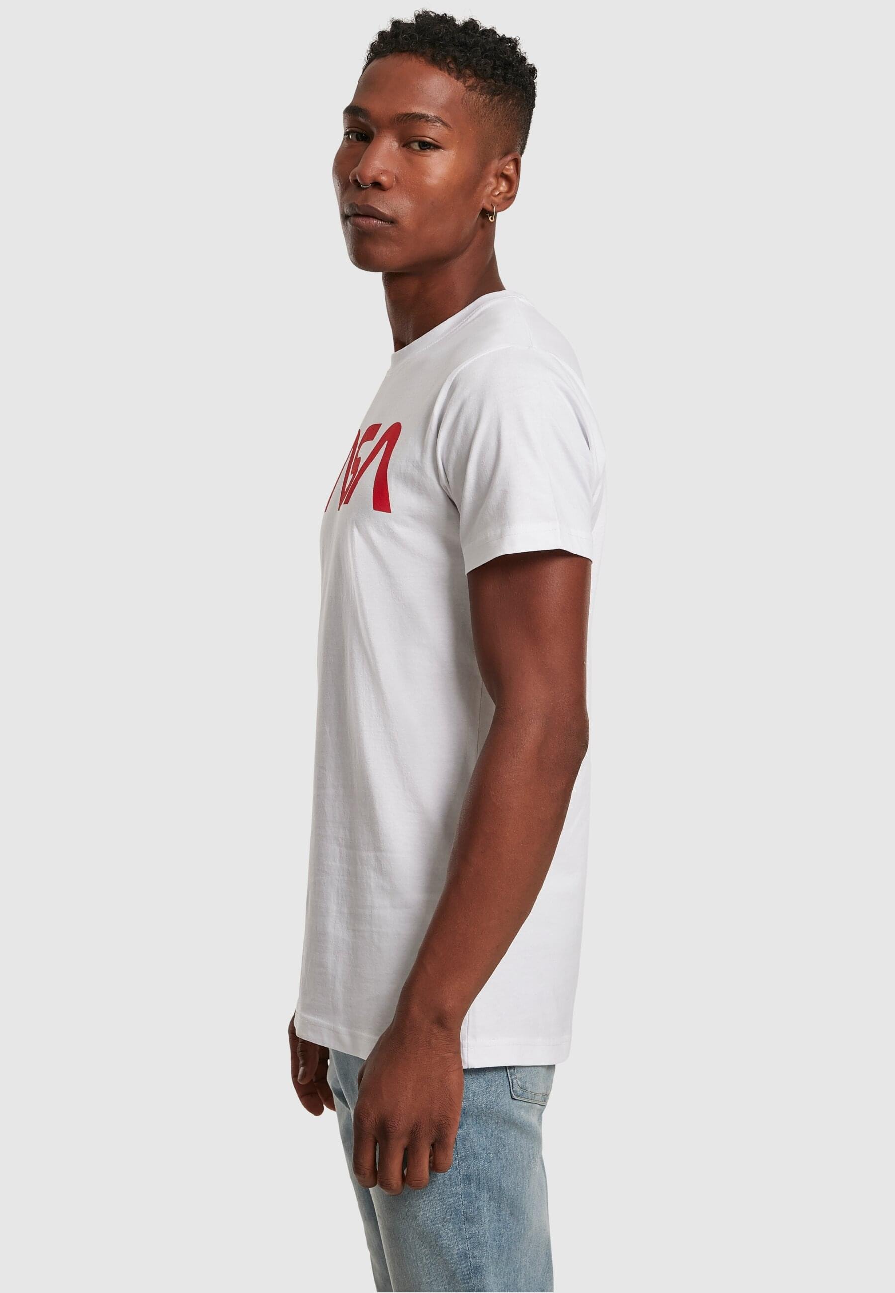 MisterTee T-Shirt »MisterTee Herren NASA Worm Tee«, (1 tlg.)