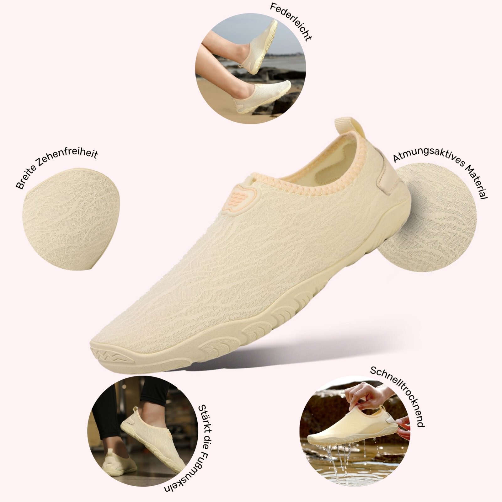 DOTALES Barfußschuh »Monostep Barfußschuhe Damen & Herren Barfußschuhe«, Minimalschuhe