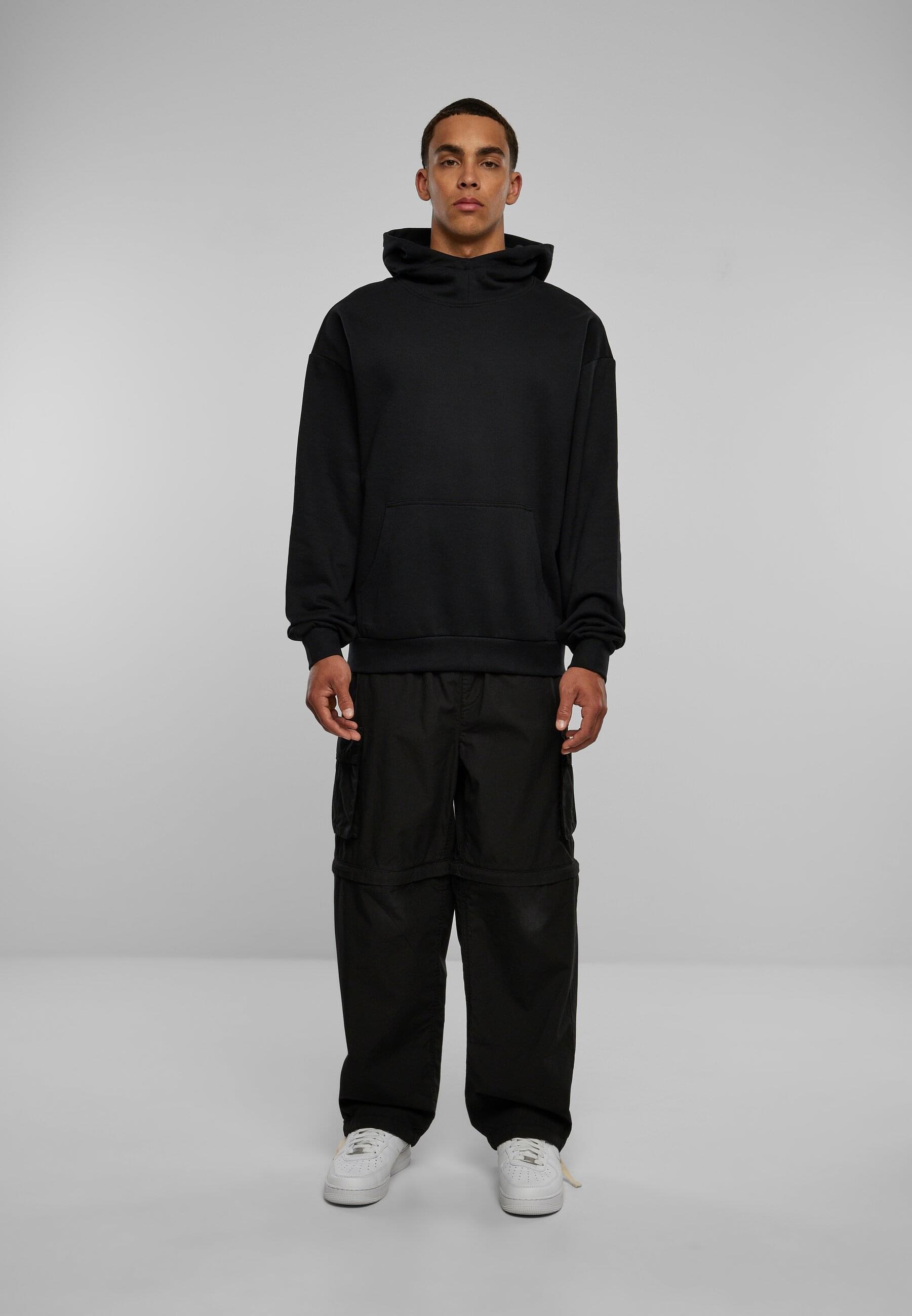 URBAN CLASSICS Kapuzensweatshirt »Urban Classics Herren High Neck Hoody«, (1 tlg.)