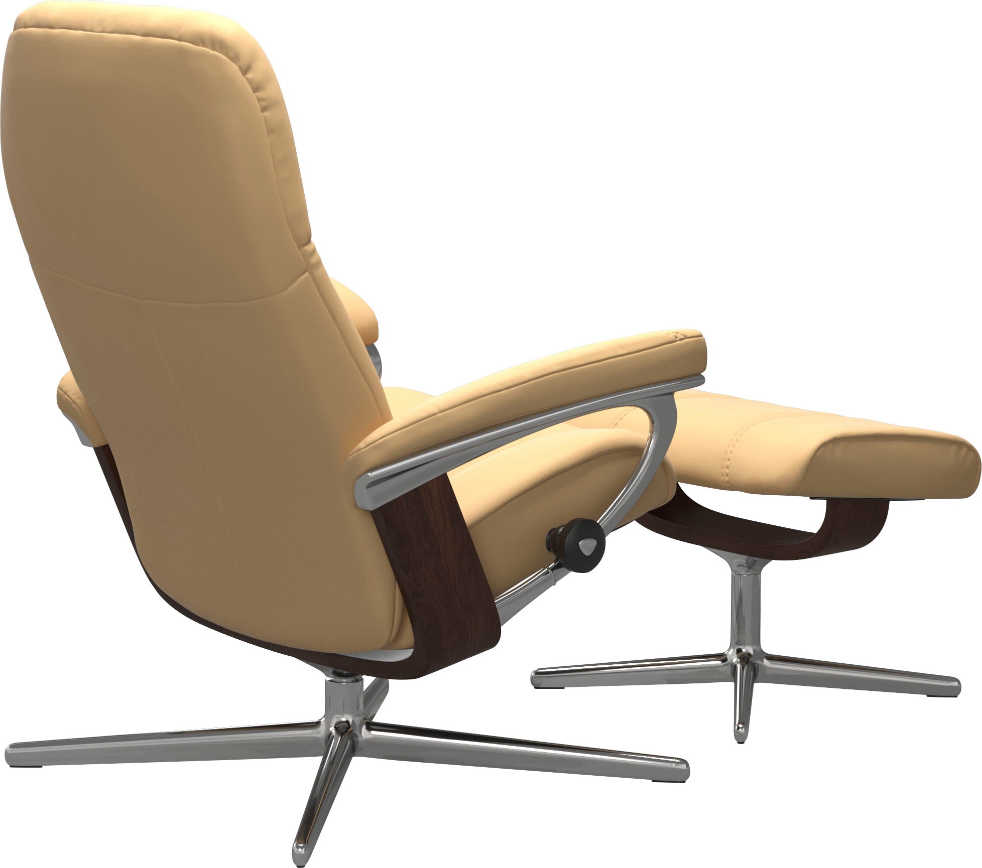 Stressless Consul Footstool Yellow 2