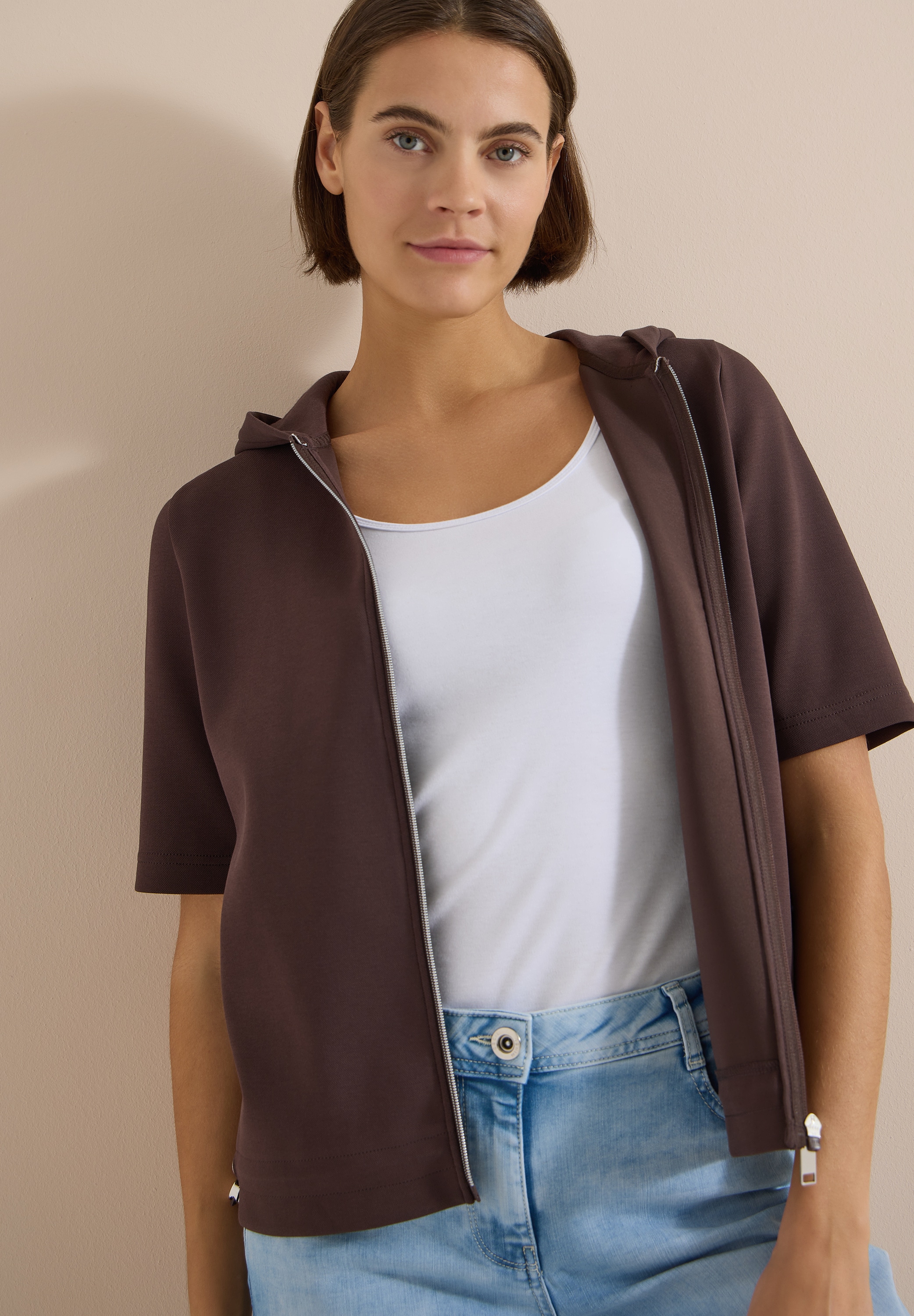 Cecil Cardigan mit Kapuze