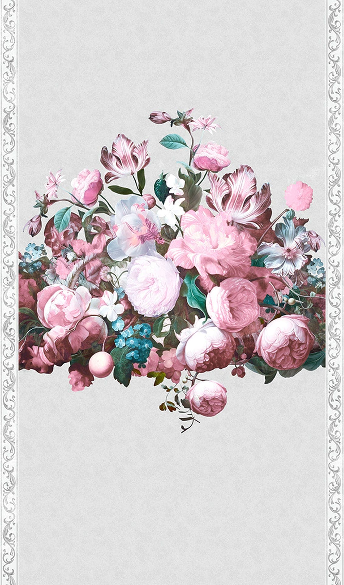Marburg Fototapete »Silver Oak« floral für Wohnzimmer Schlafzimmer Küche
