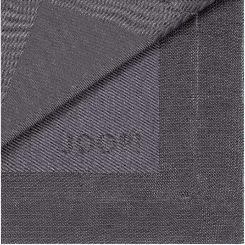 Joop! Tischläufer »SIGNATURE«, (1 St.), aus Jacquard-Gewebe gefertigt mit JOOP! Logo-Dekor