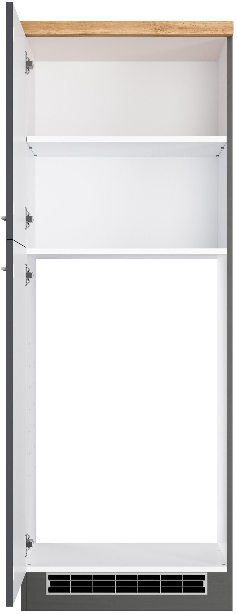 Thumbnail - KOCHSTATION Kühlumbauschrank "KS-Milan" Kühlschrankumbau 60 cm, matte oder hochglänzende Fronten