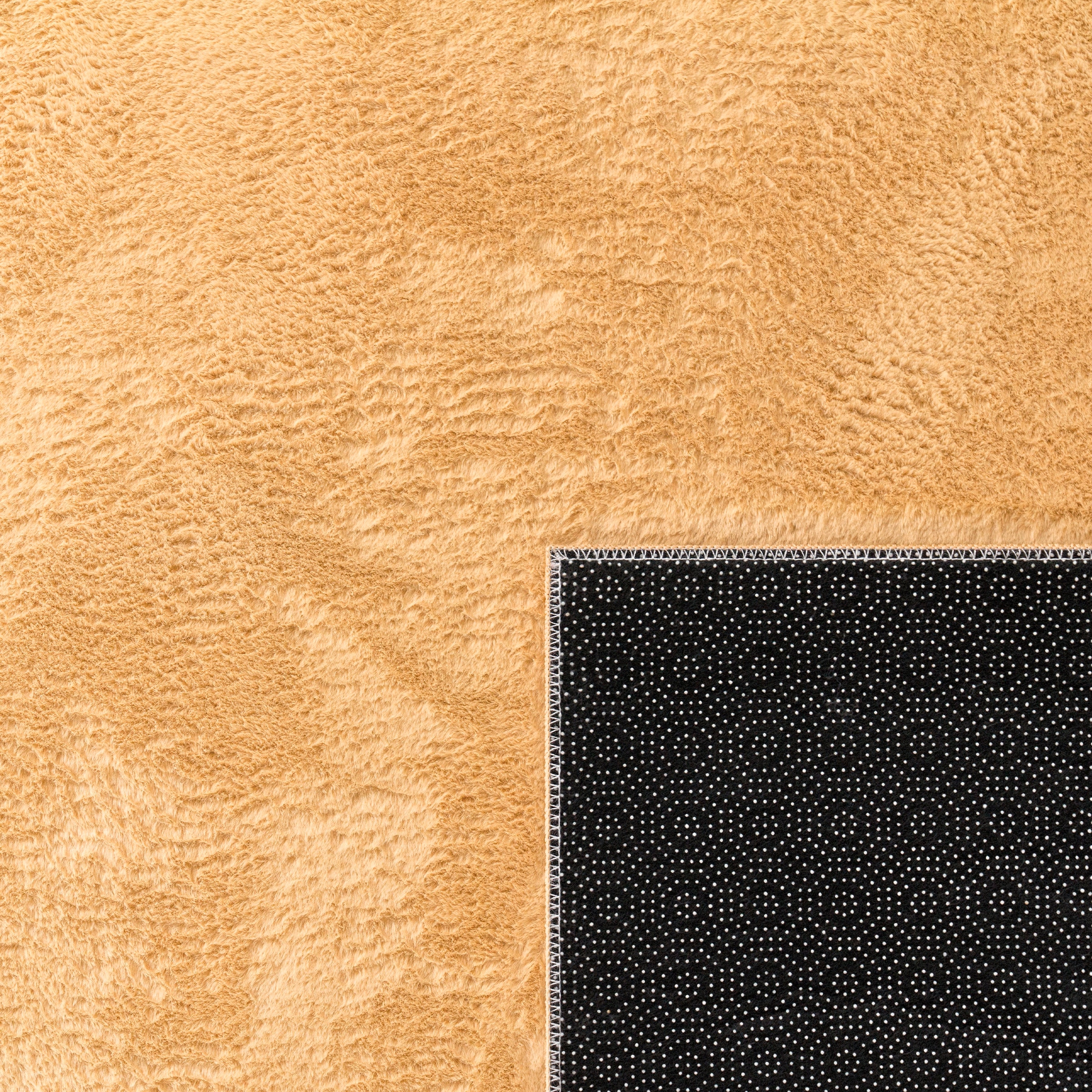 Paco Home Fellteppich »Kunstfell Soft 380«, rechteckig, 14 mm Höhe, Langflor, Kuschelteppich - besonders weich, Uni-Farben