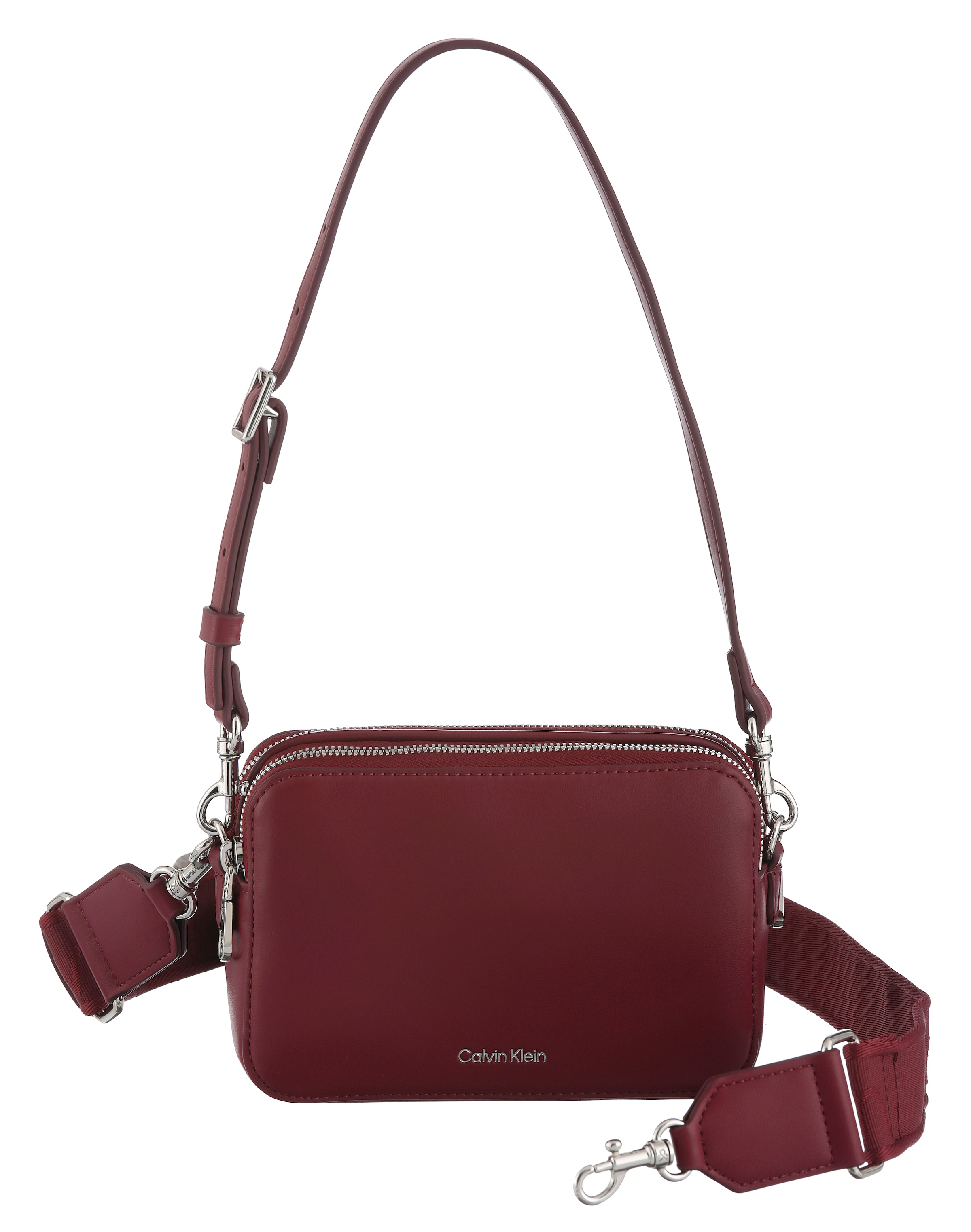 Calvin Klein Mini Bag "WEBBING DOUBLE STRAP CAMERA BAG" kleine Schultertasc günstig online kaufen