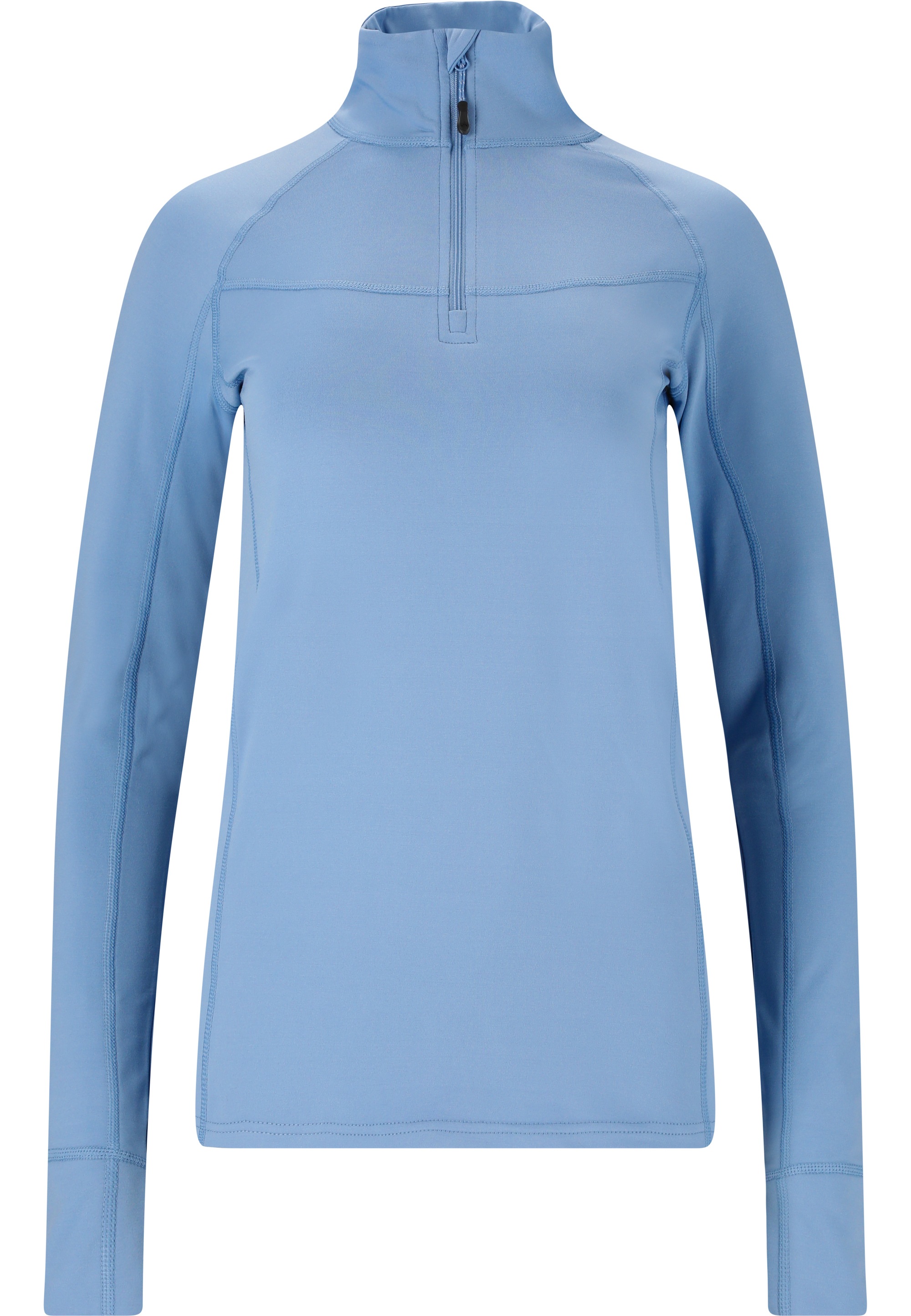 Thumbnail - WHISTLER Langarmshirt "Blume", (1 tlg.), mit Reißverschluss und Stehkragen