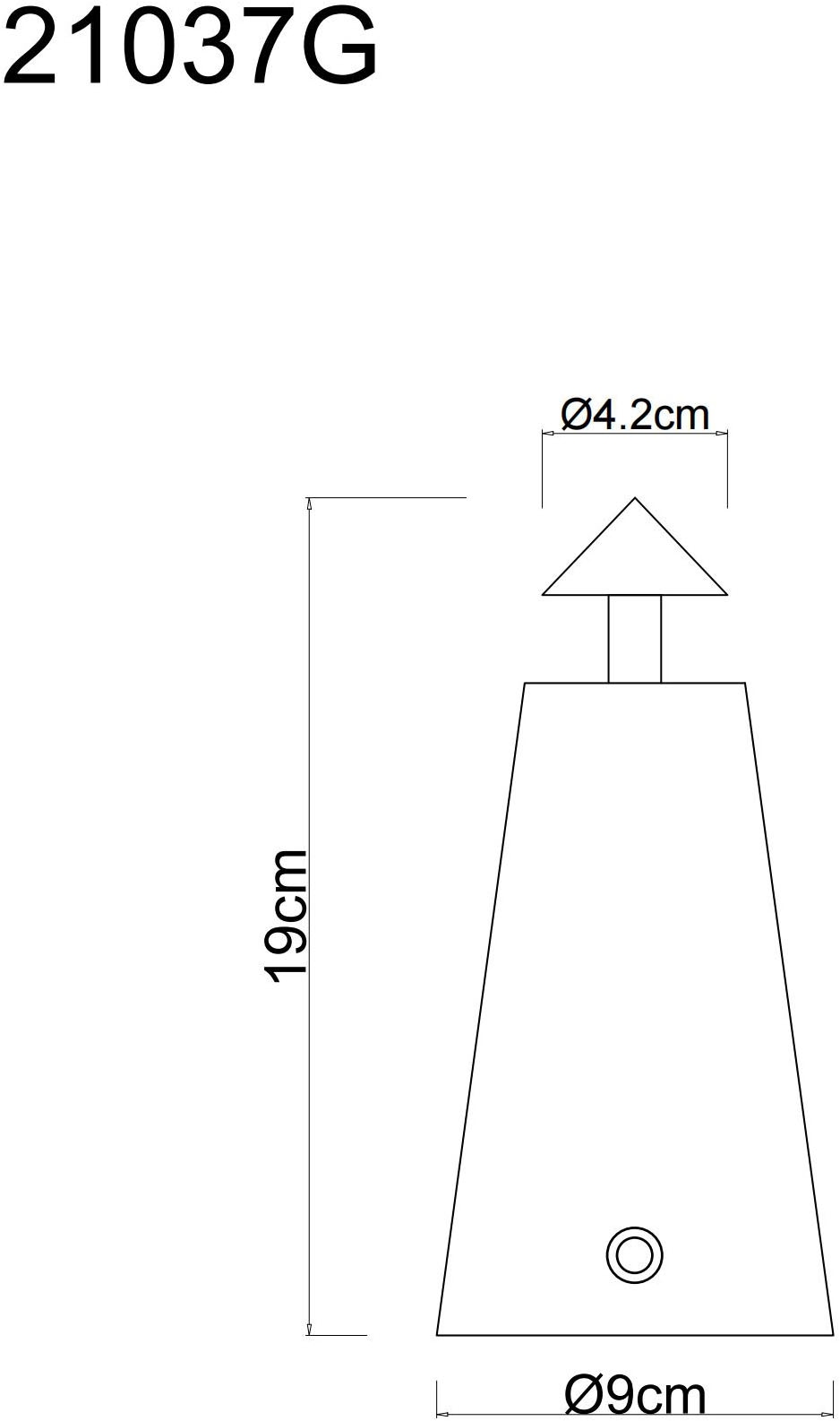 GLOBO LIGHTING Tischleuchte »LIVA« LED-Modul 1 Stk. warmweiß - kaltweiß Tischlampe Nachttischlampe Deko-Tischleuchte Schlafzimmer