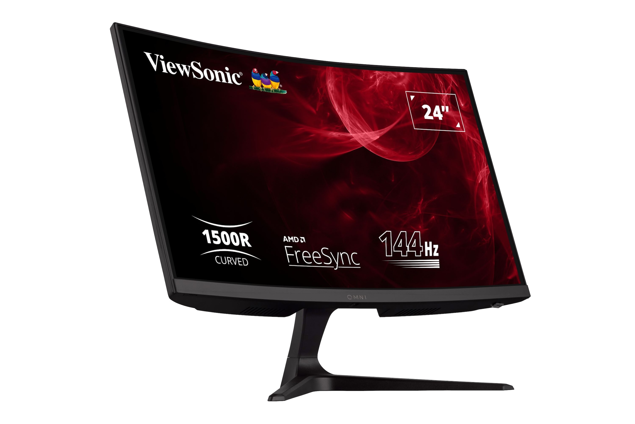Viewsonic Curved-Gaming-Monitor »VS19012(VX2418C)«, 60 cm/24 Zoll, 1920 x 1080 px, Full HD, 1 ms Reaktionszeit, 165 Hz, 1500R Curved