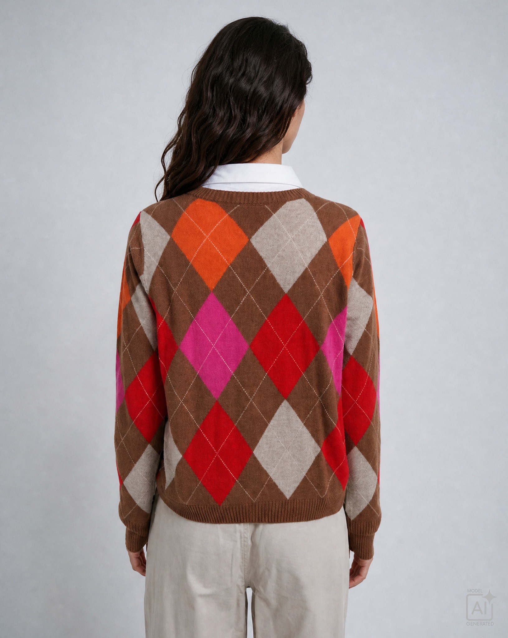 Milano Italy Cardigan aus Feinstrick