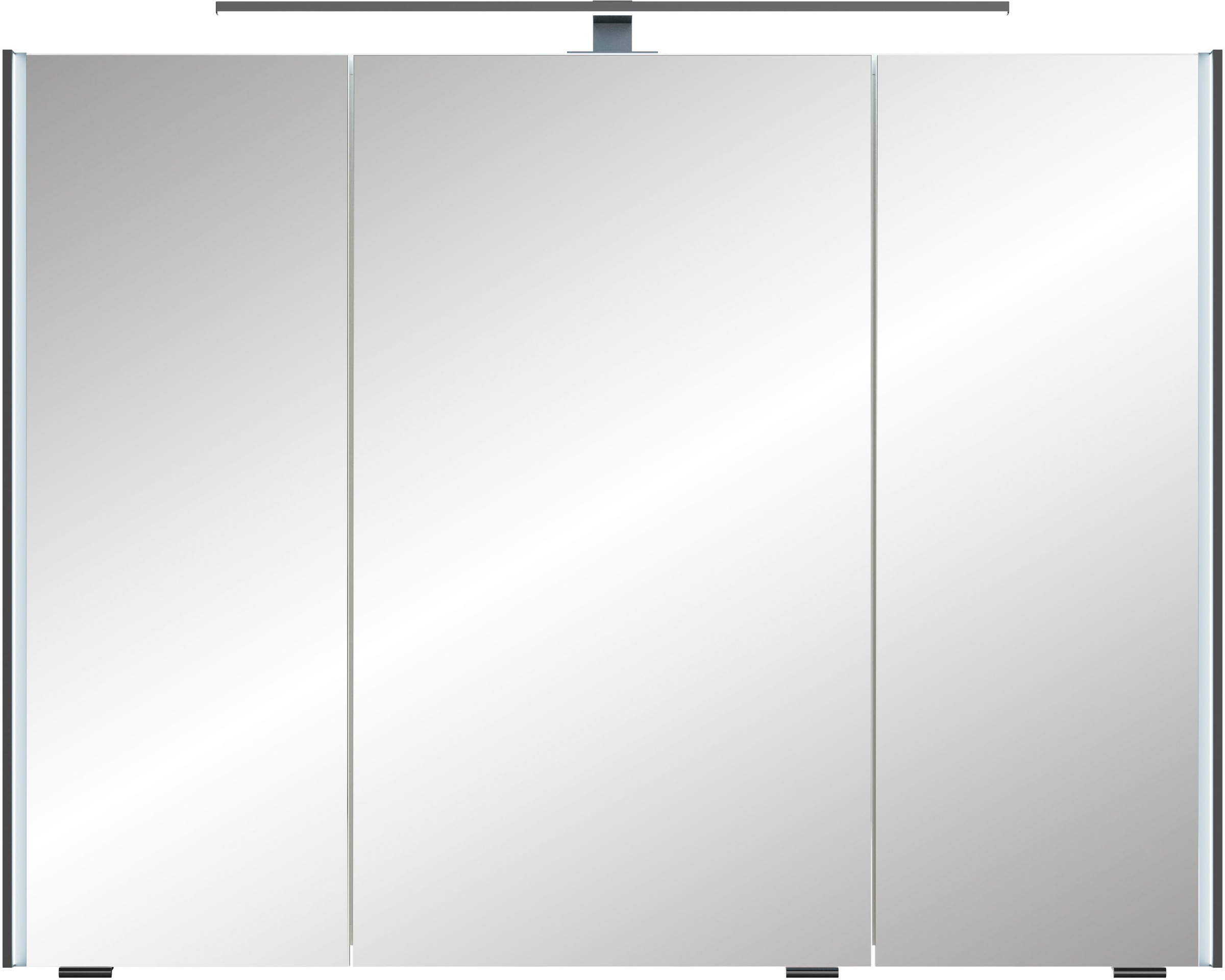 Saphir Spiegelschrank »Serie 7045 Badezimmer-Spiegelschrank inkl. LED-Beleuchtung, 3 Türen«, Badschrank 93,2 cm breit, inkl. LEDplus Schalter und Türdämpfer